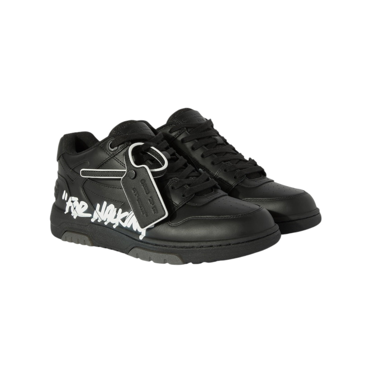 Off-white out of office for walking ‘white black’