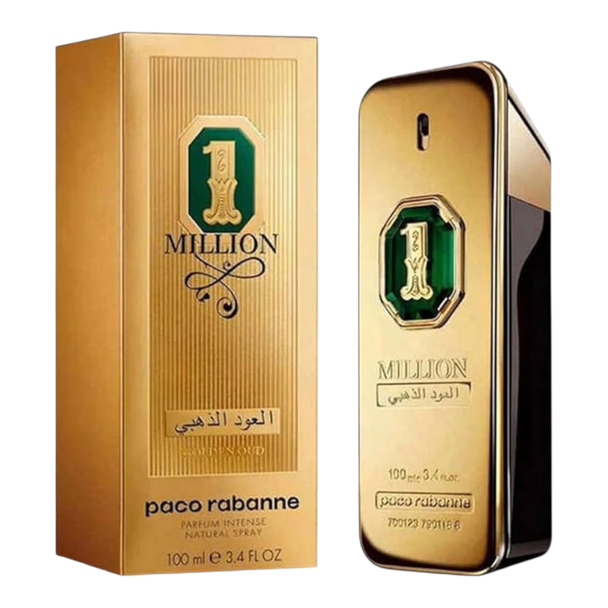 PACO RABANNE 1 MILLION GOLDEN OUD (M) PARFUM INTENSE 100ML