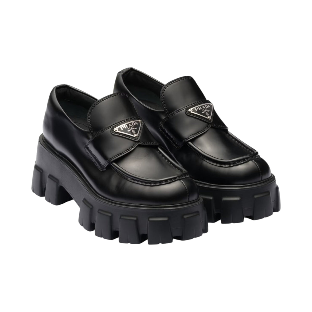 Prada Leather Loafers