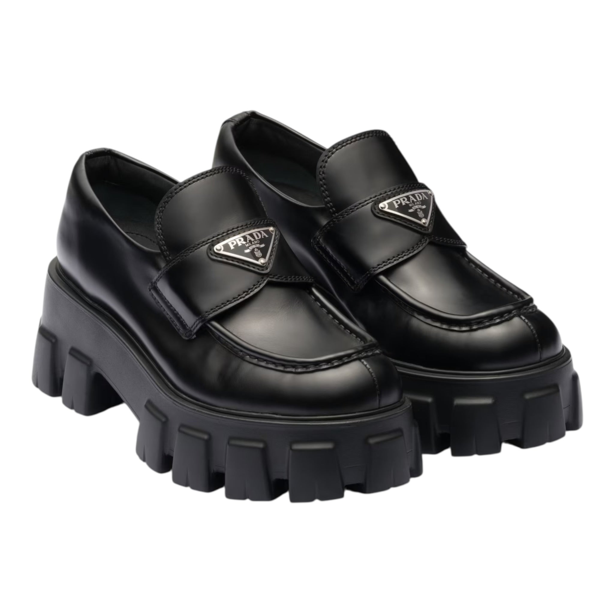 Prada Leather Loafers