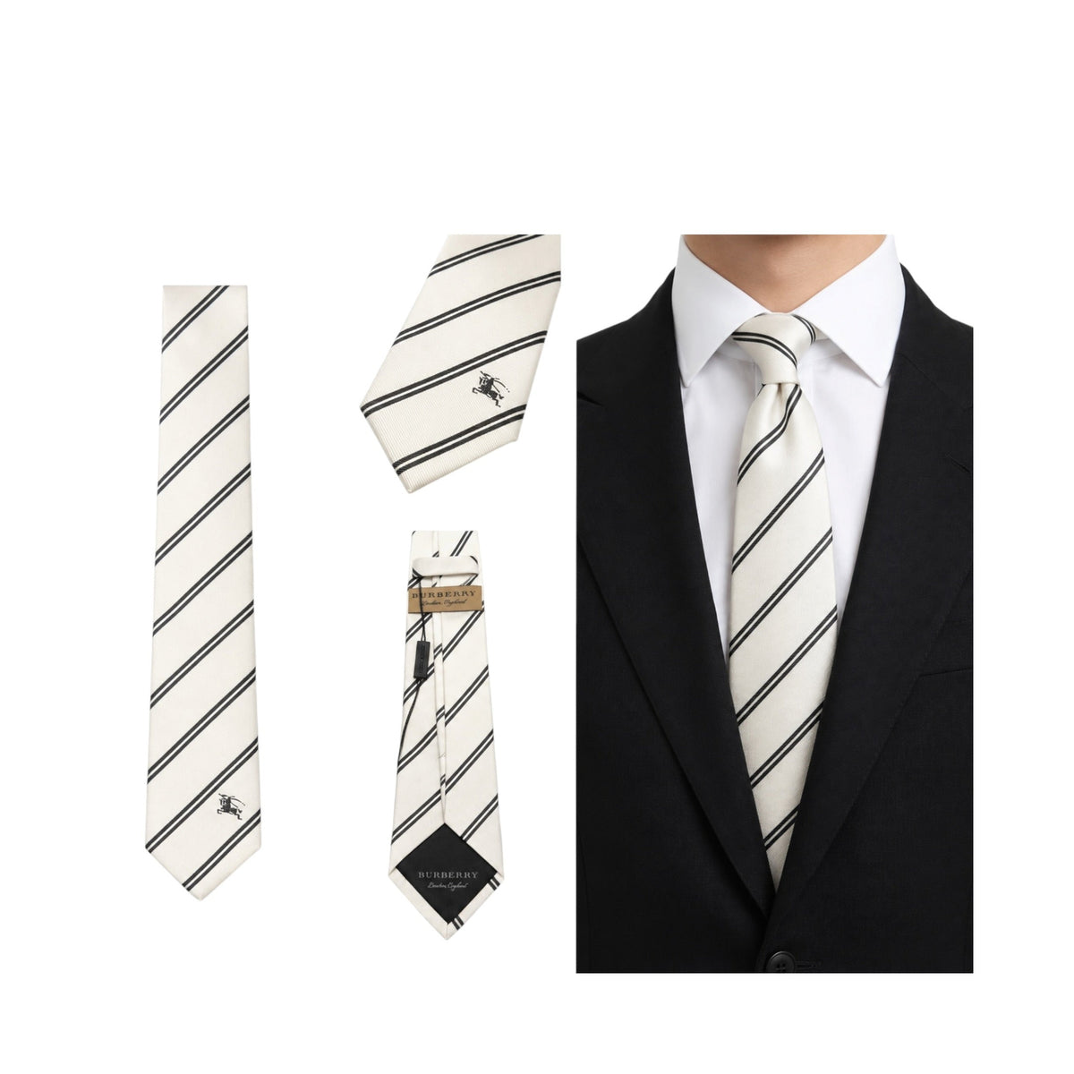 Tie burberry