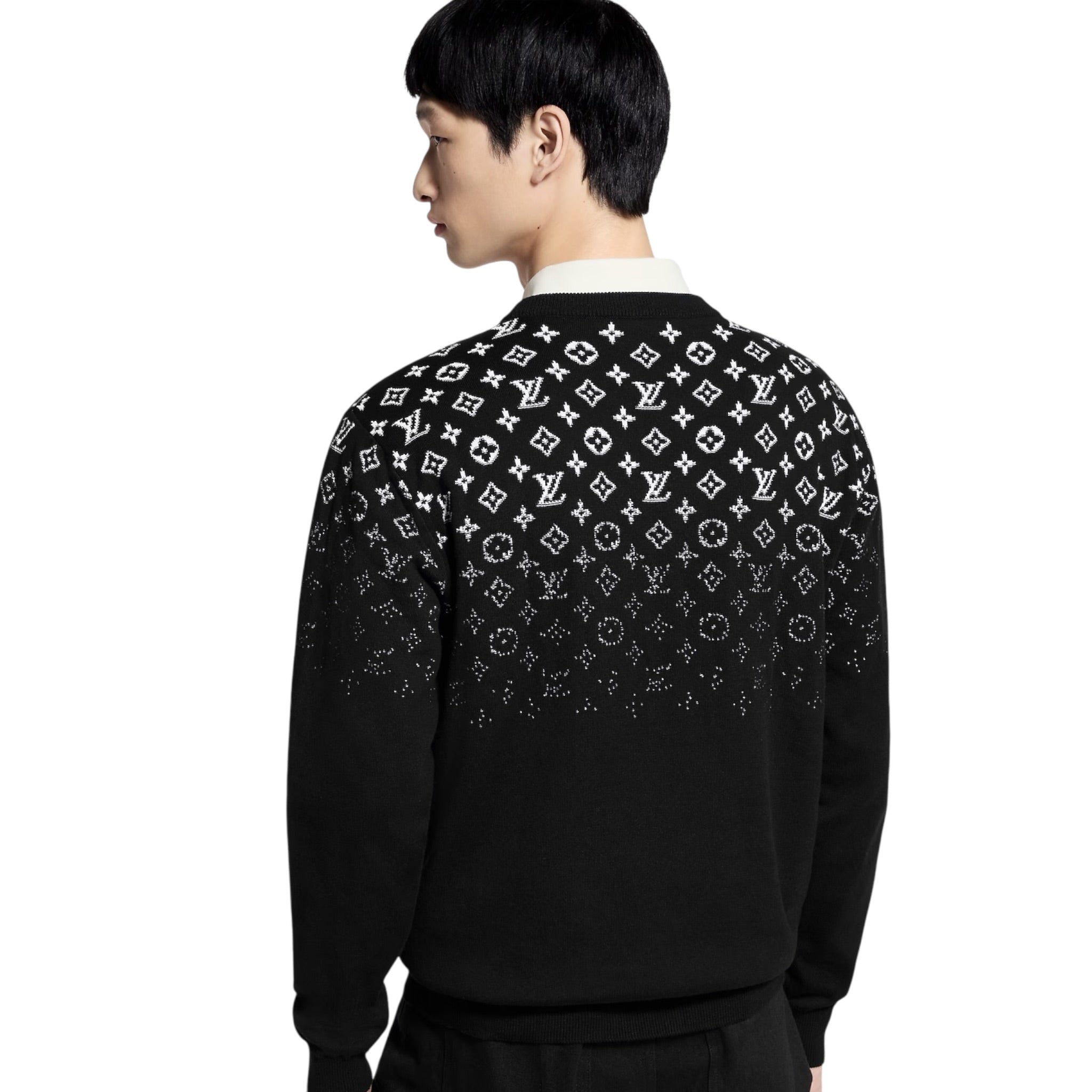 Gradient Cotton Crewneck