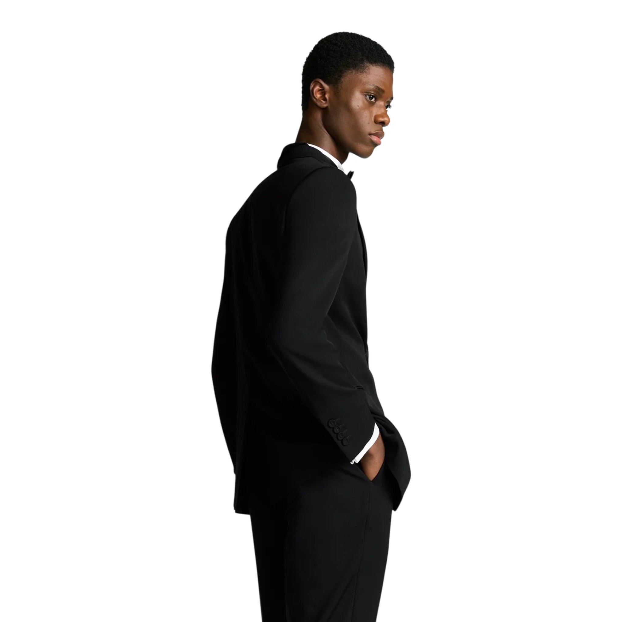 Jacket and Pants with Dior Oblique Asymmetric Shawl Collar