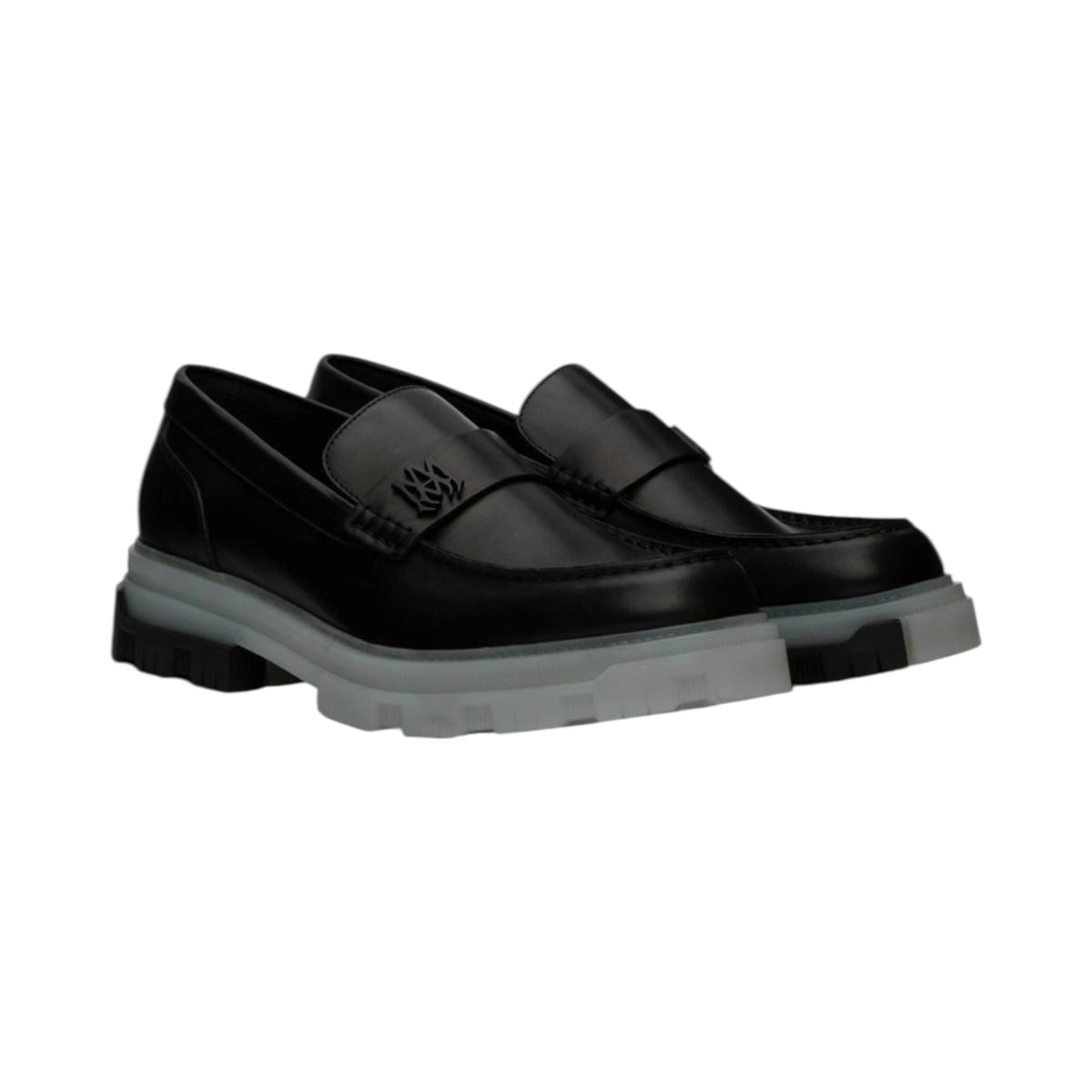 AMIRI Black Military Slip-On Loafers