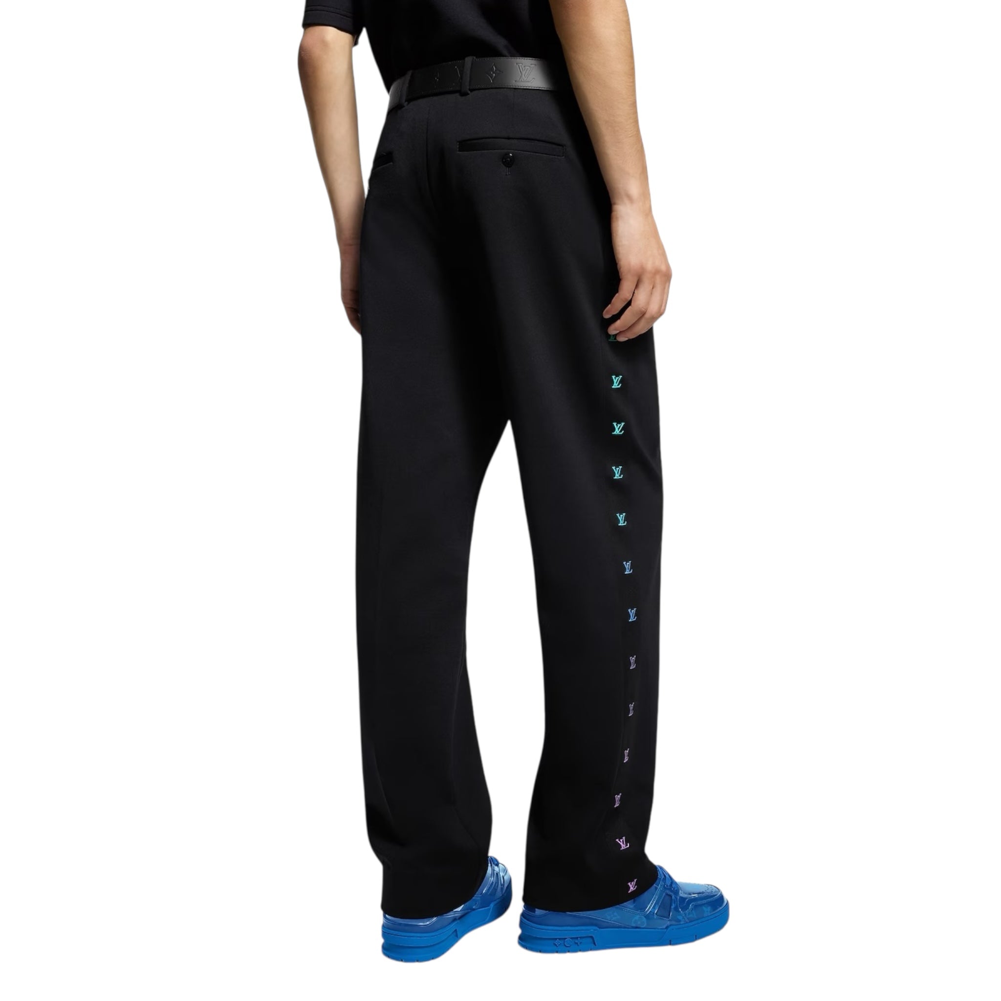 Preppy Tailored Jersey Trousers