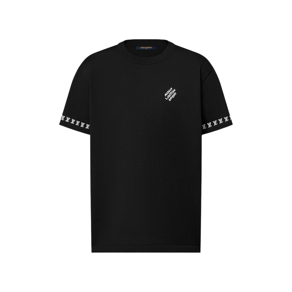 Short-Sleeved Cotton Crewneck lv