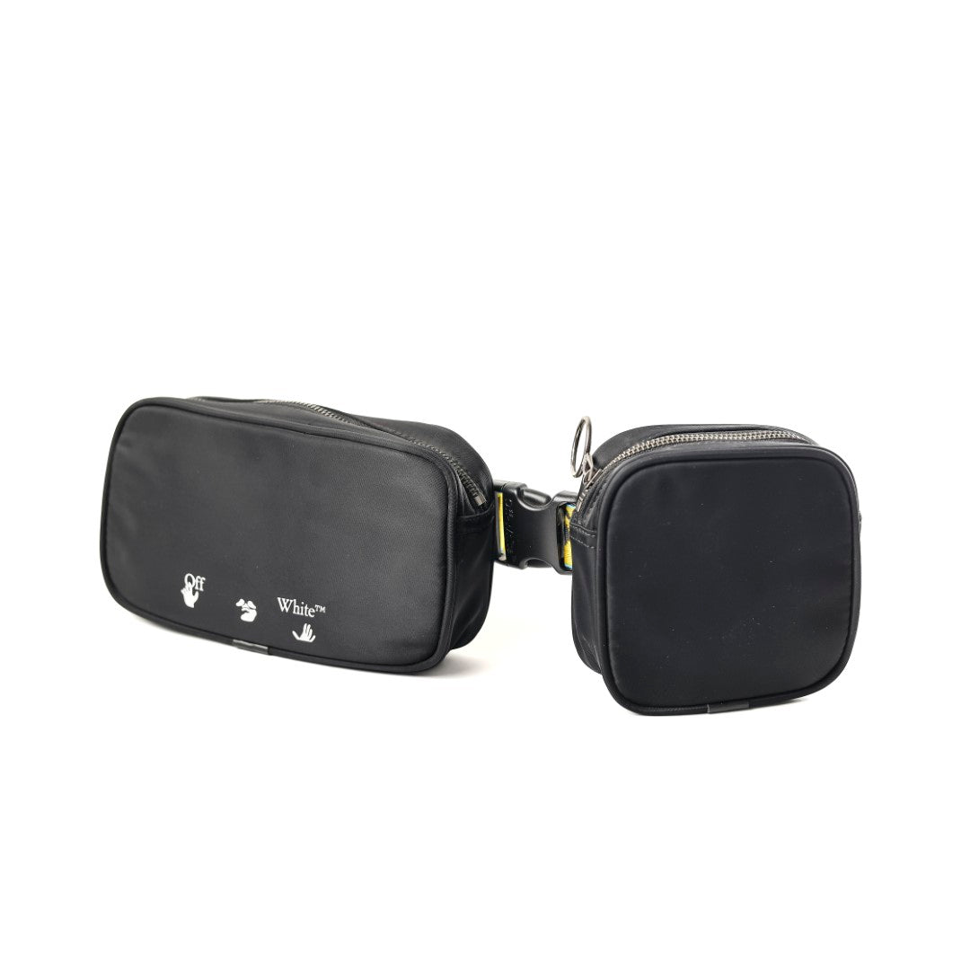 Off White Waist & Cross Bag