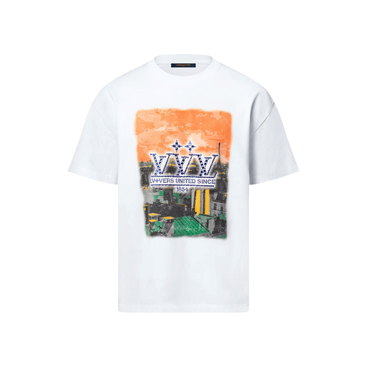 Embellished Graphic Cotton T-Shirt