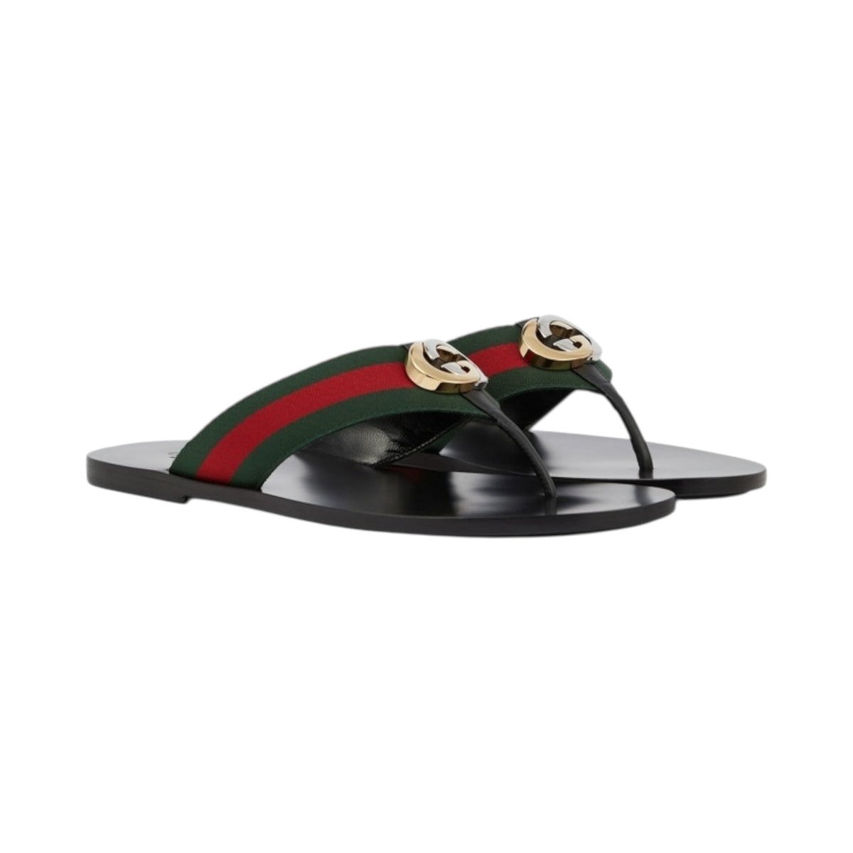 Gucci - Interlocking G thong sandals