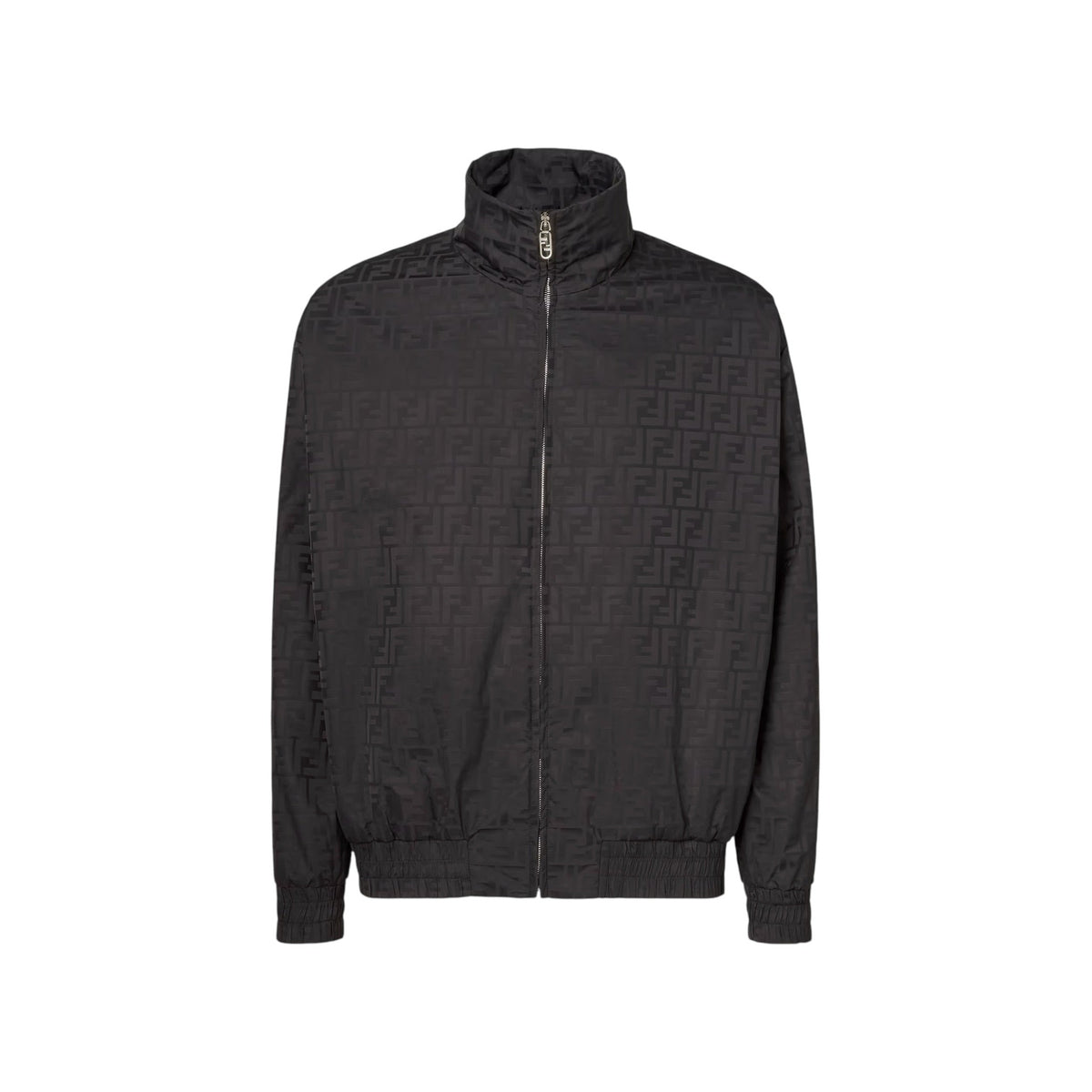 Bomber jacket Black FF nylon bomber jacket