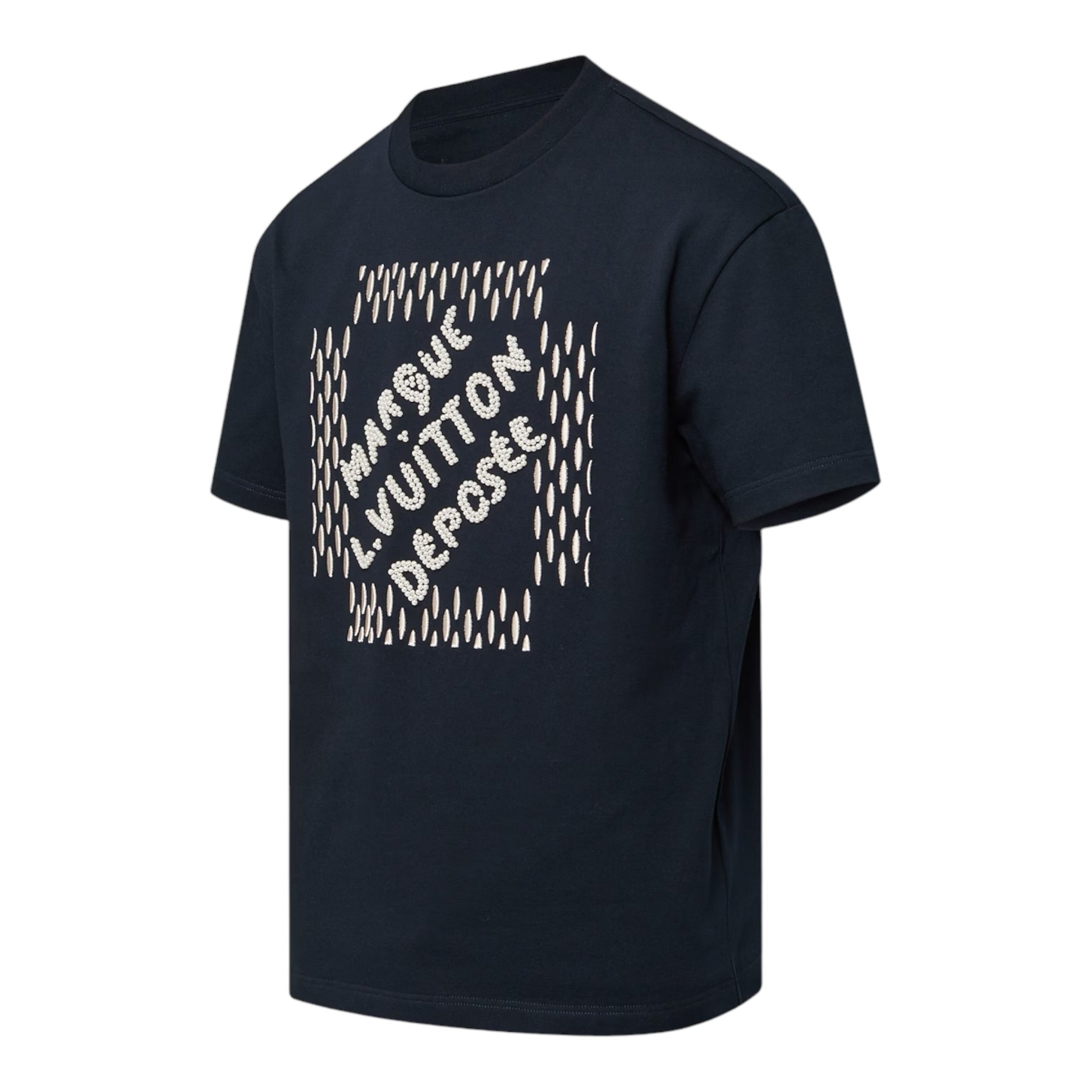 Embroidered Signature Cotton T-Shirt