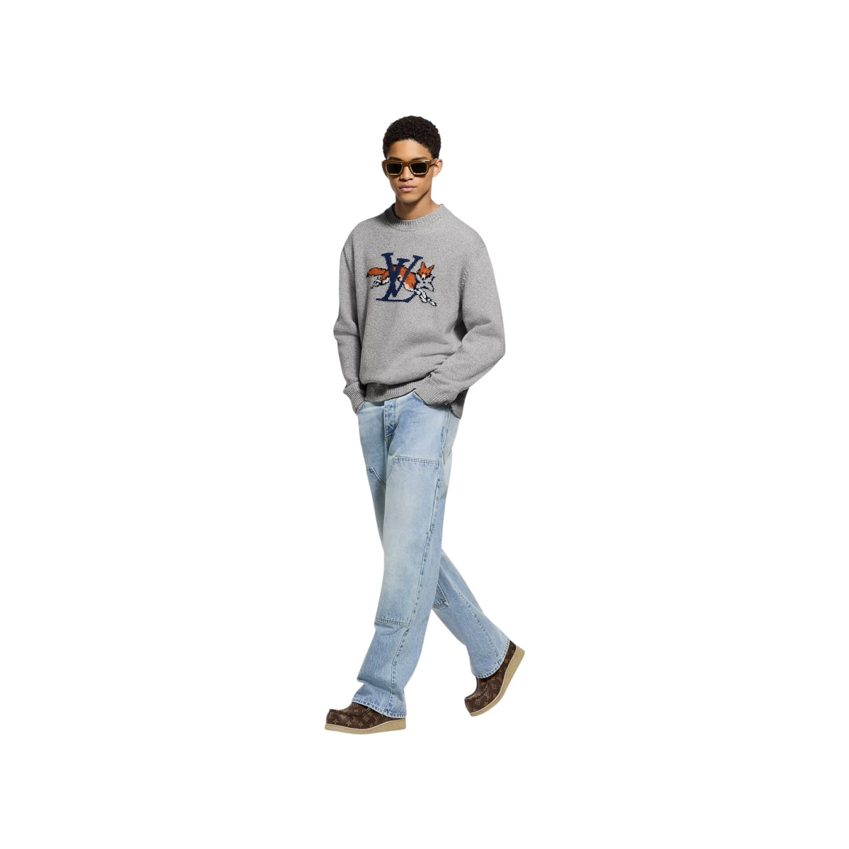 Denim Carpenter Pants