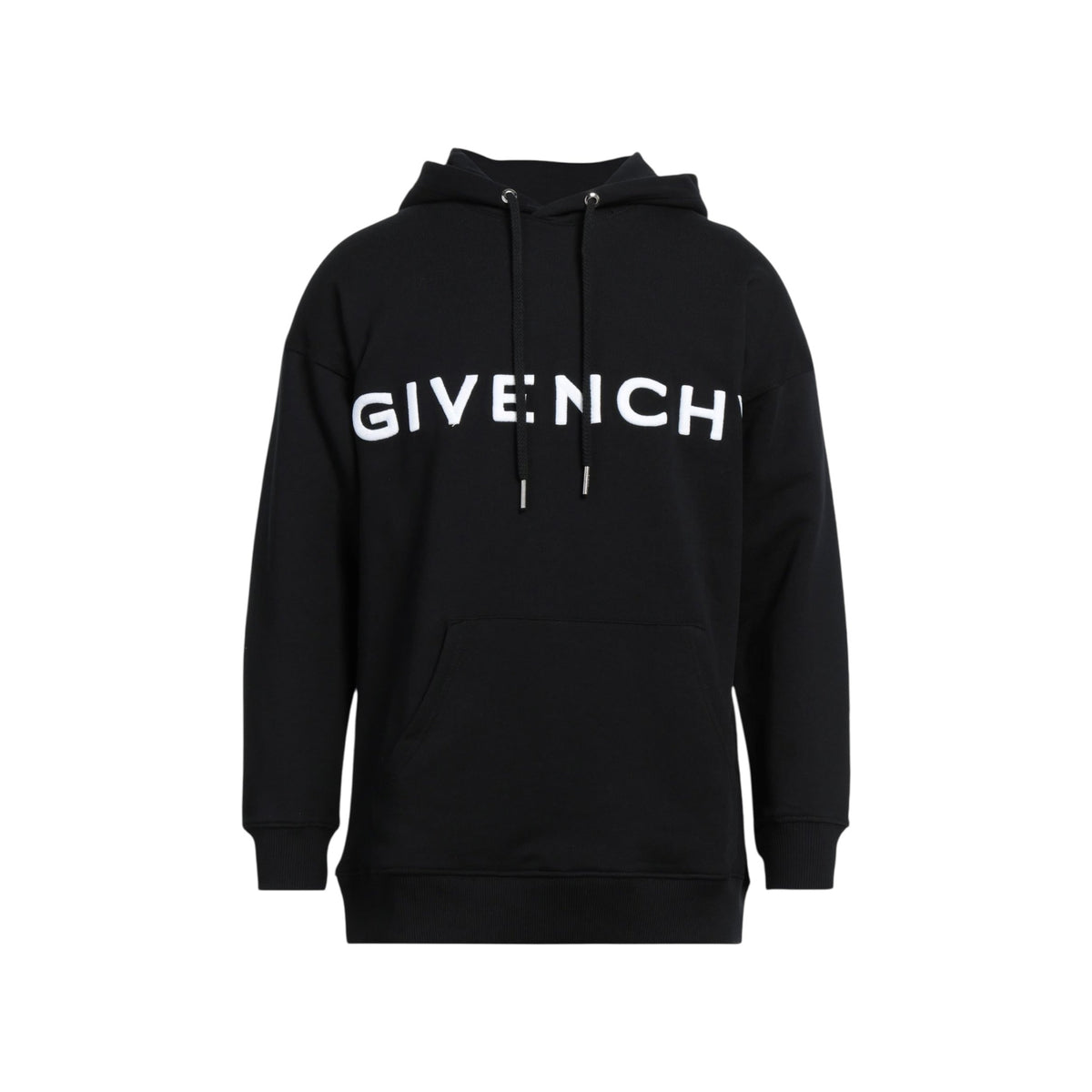 GIVENCHY Black 4G Embroidered Hoodie