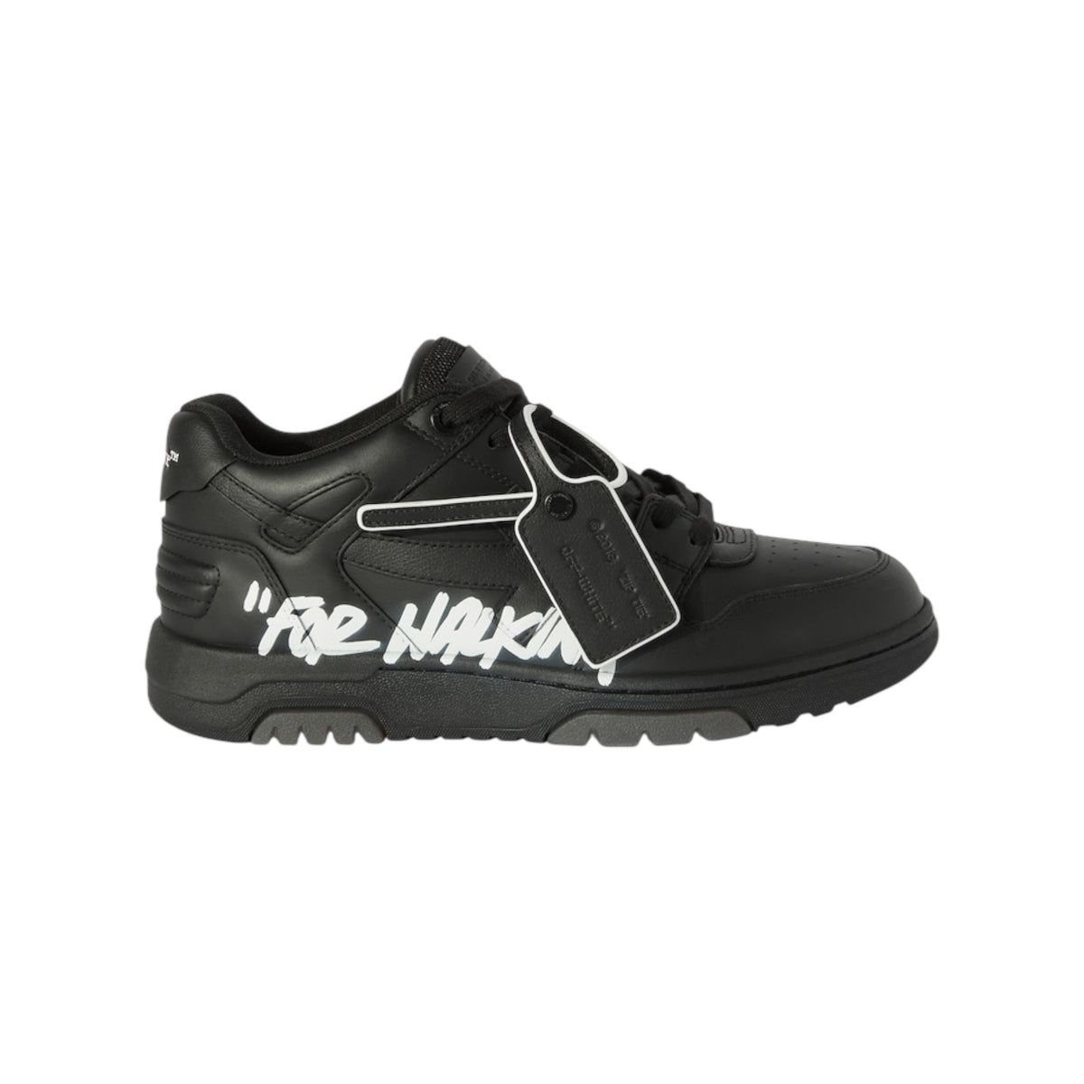 Off-white out of office for walking ‘white black’
