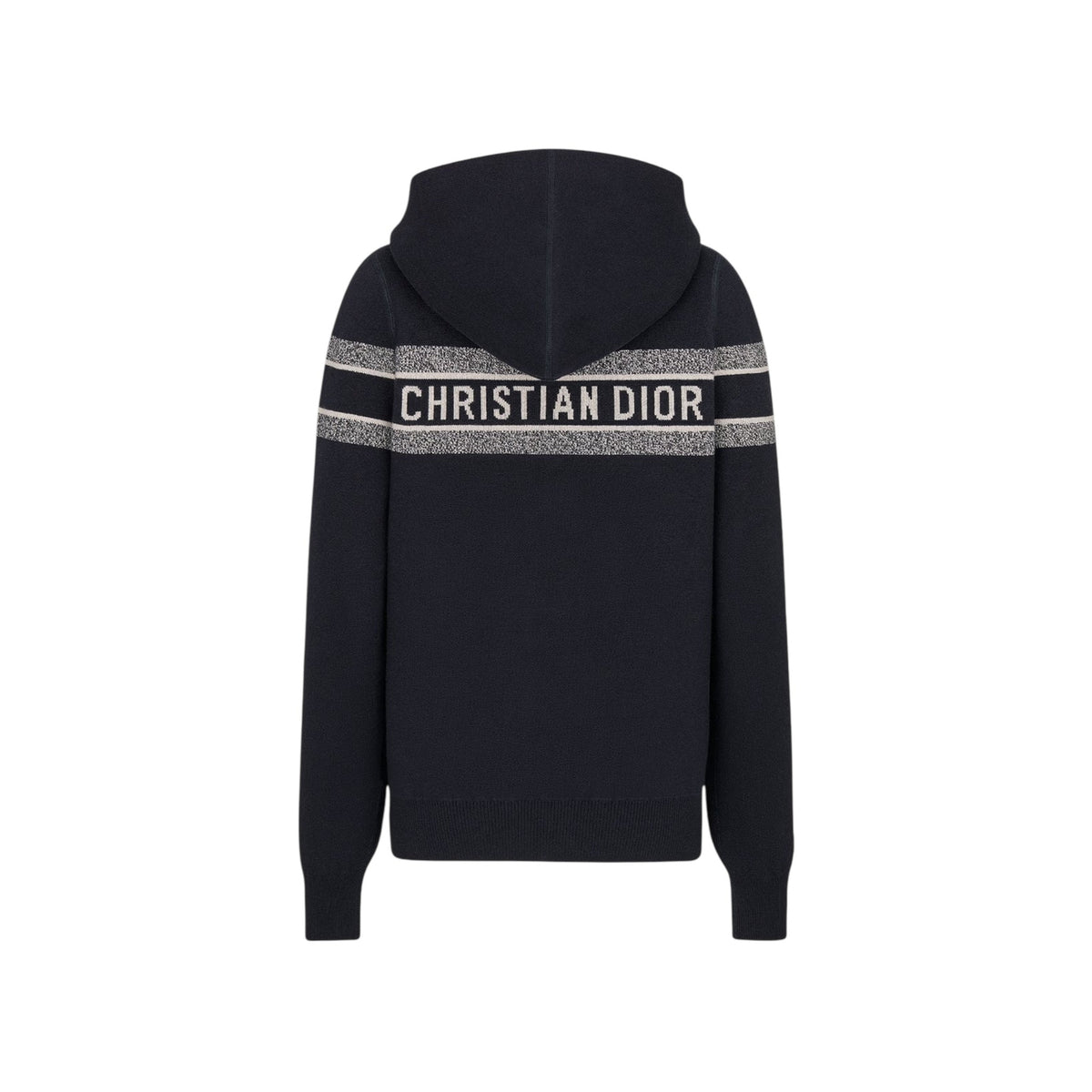 Dior Reversible Zipped Cardigan with Hood