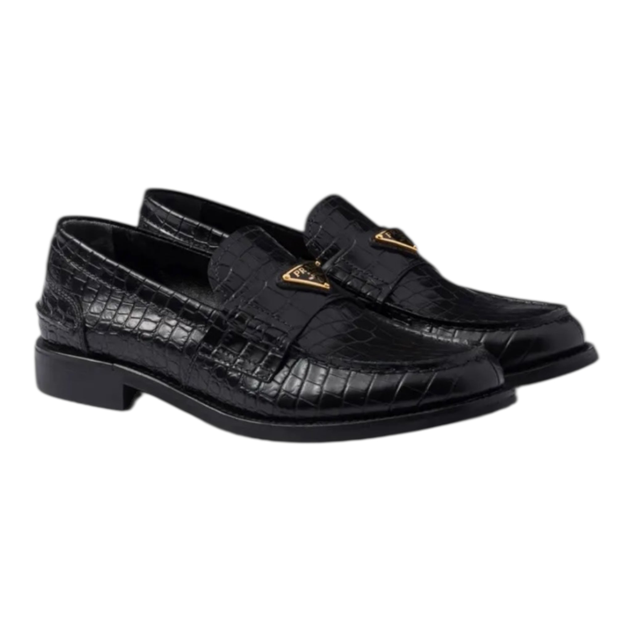 Prada Croc-Embossed