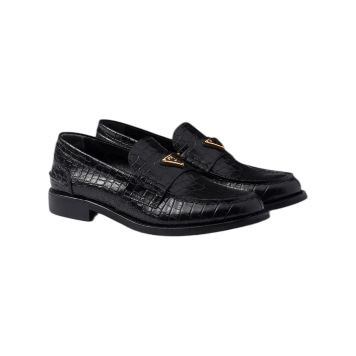 Prada Croc-Embossed