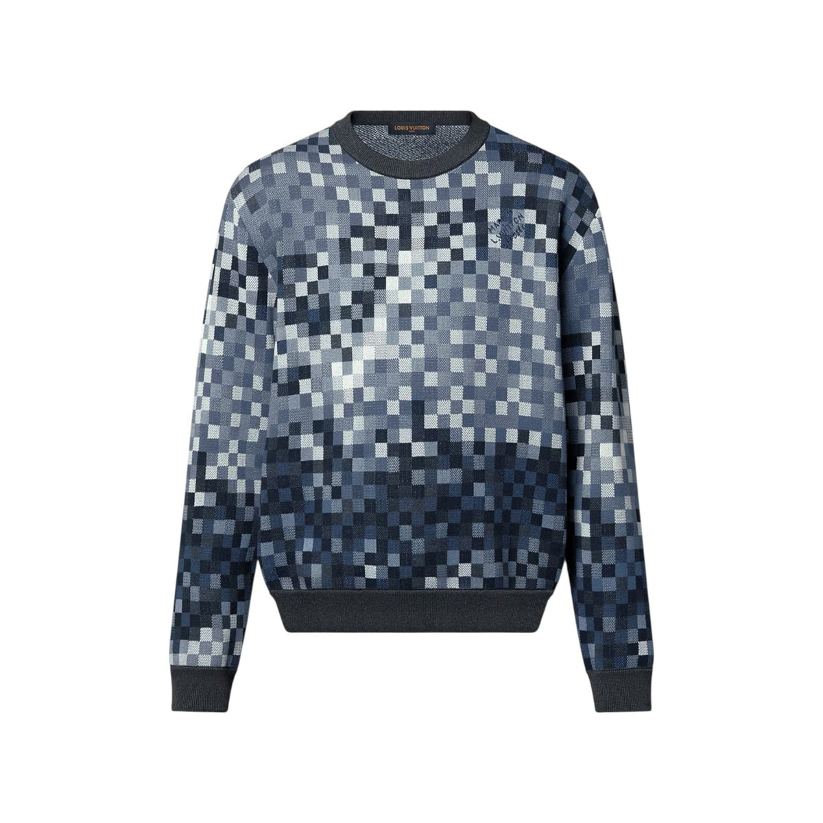 LV Vers Damoflage Jacquard Pullover
