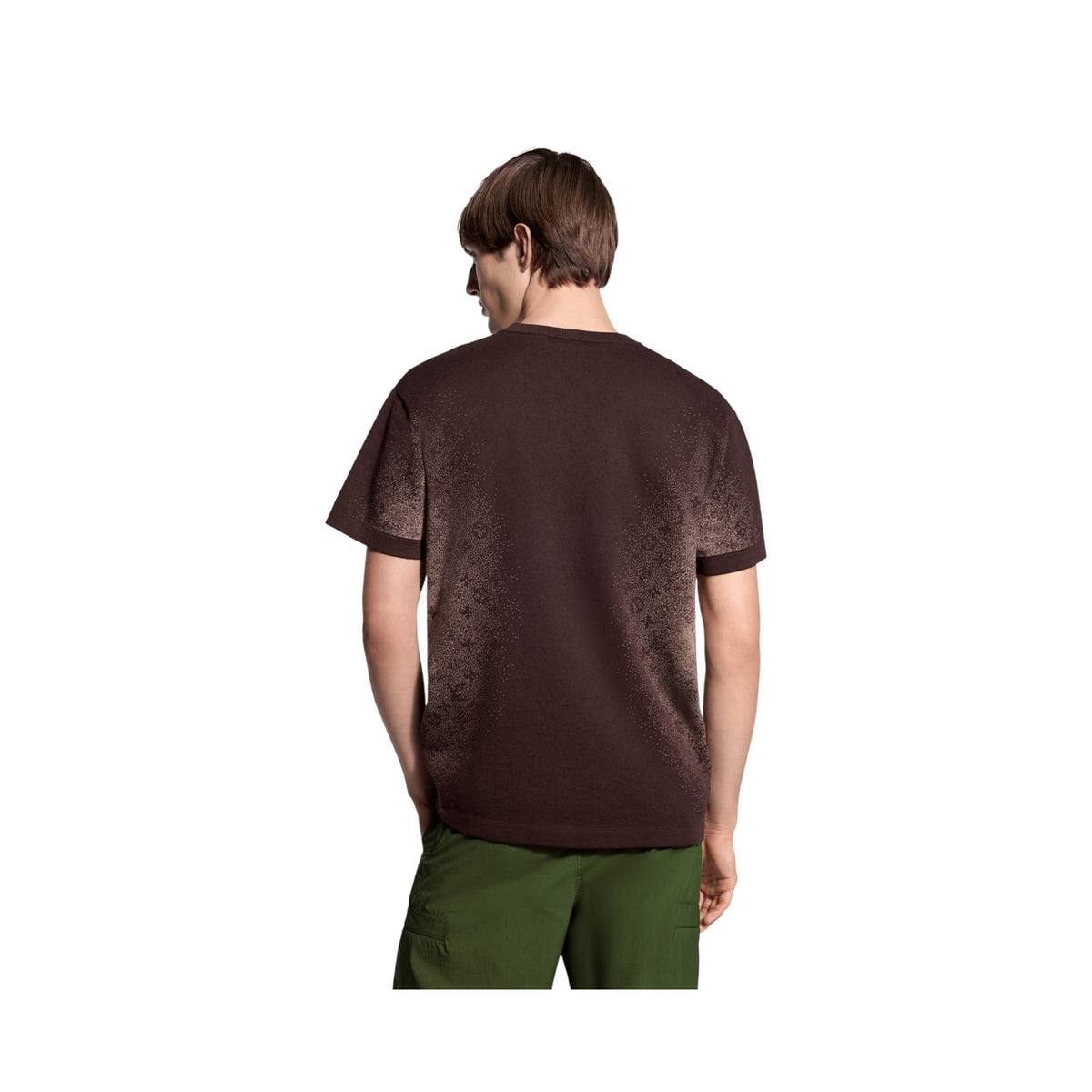 Monogram Jacquard Short-Sleeved Crewneck