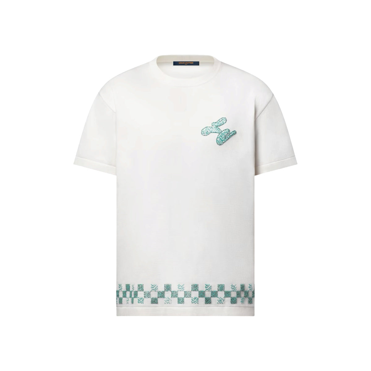 Embellished Short-Sleeved Crewneck