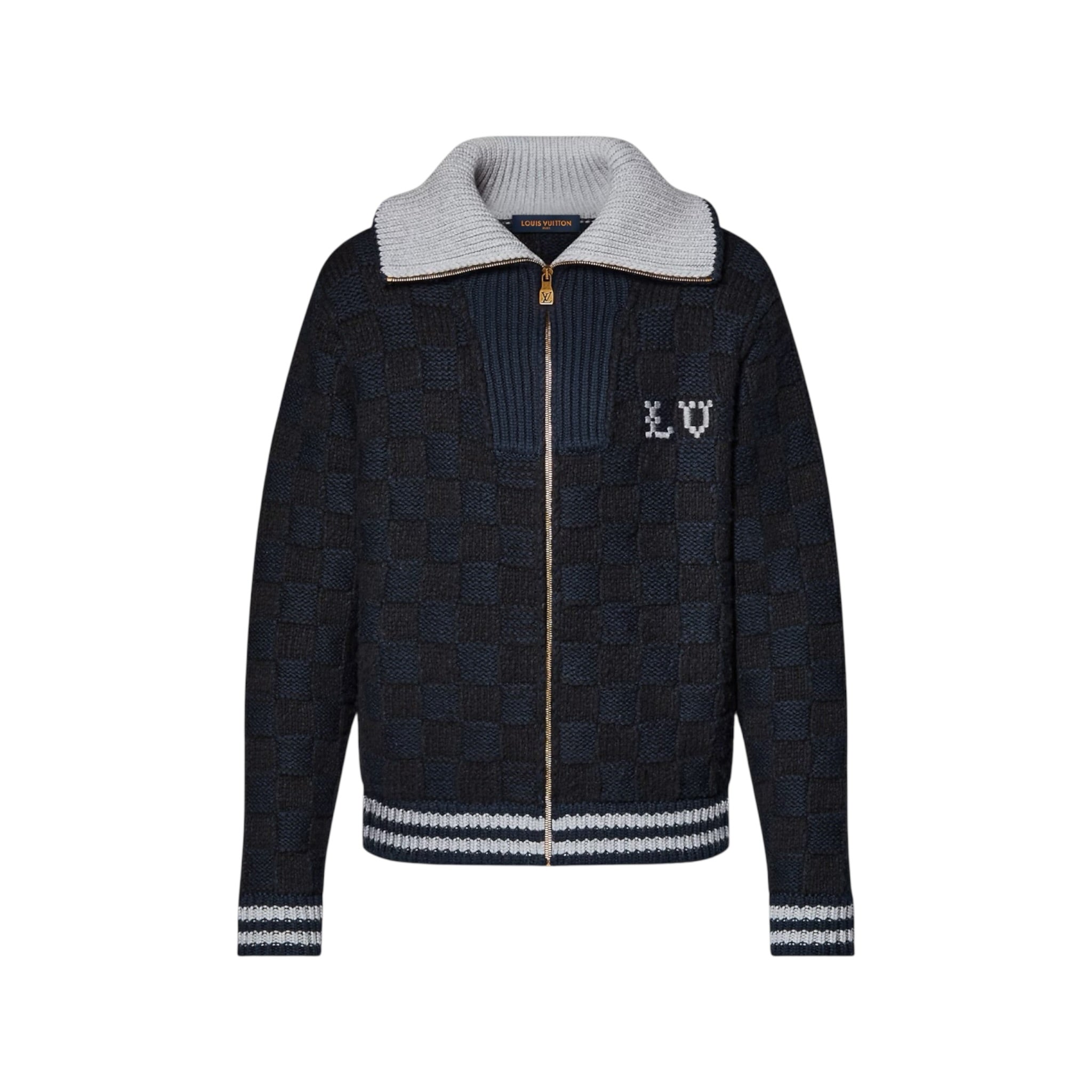 Damier Knit Blouson