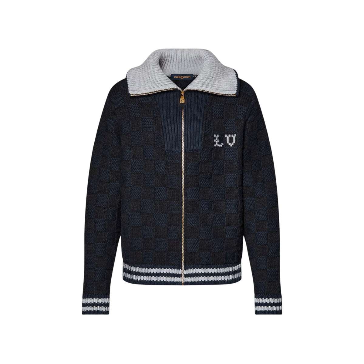 Damier Knit Blouson