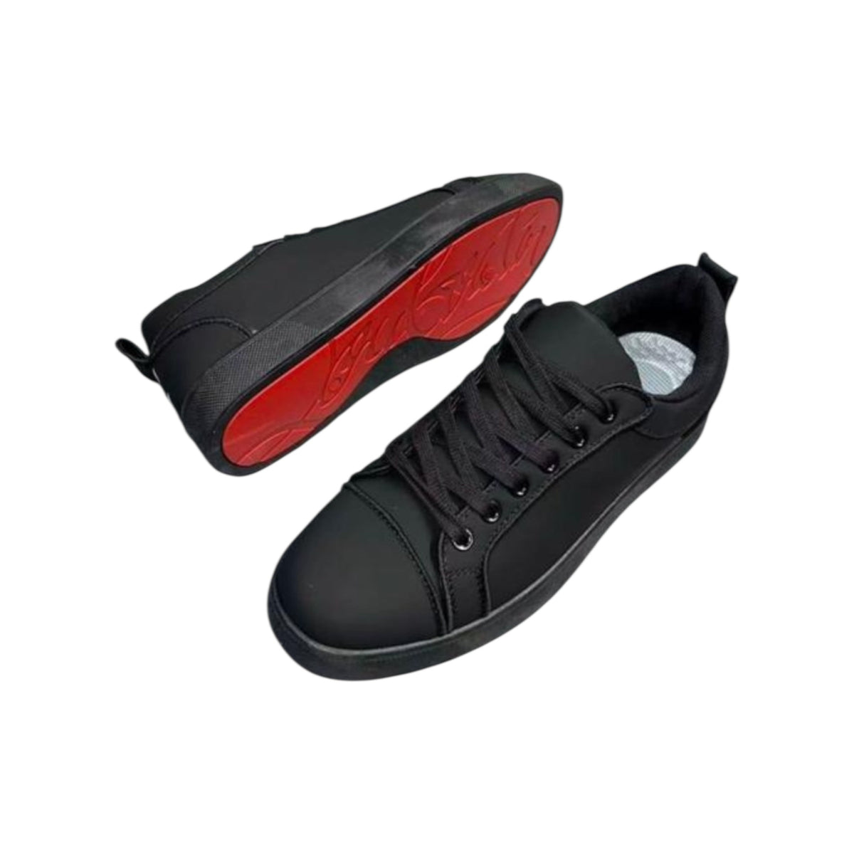 Christian Louboutin Black Louis Junior Sneakers