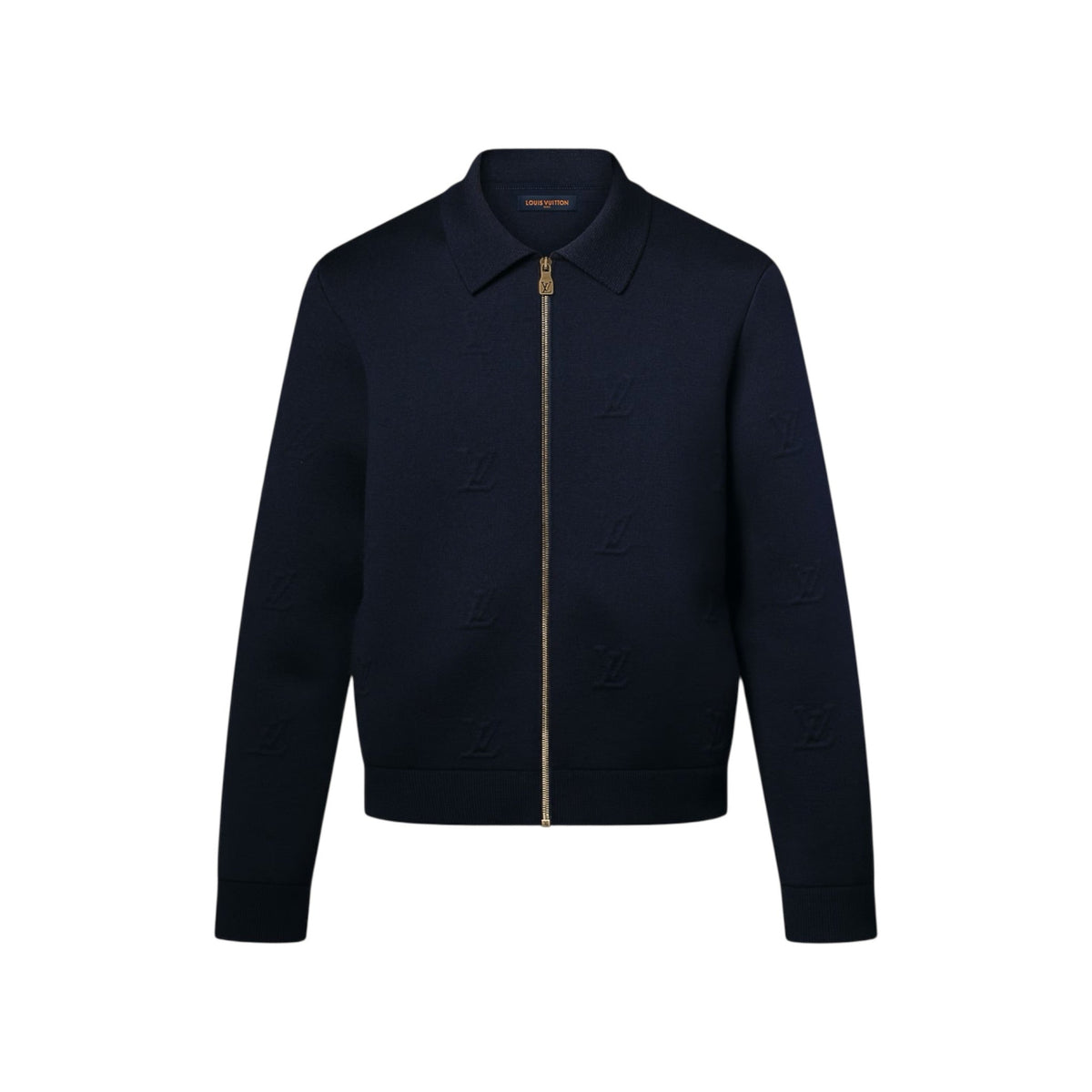 LV Blason Embossed Zipped Blouson