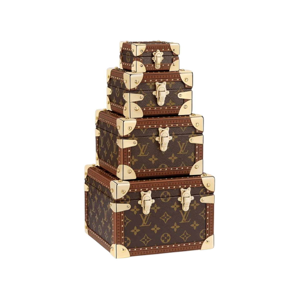 Louis Vuitton Pyramid Trunk Monogram
