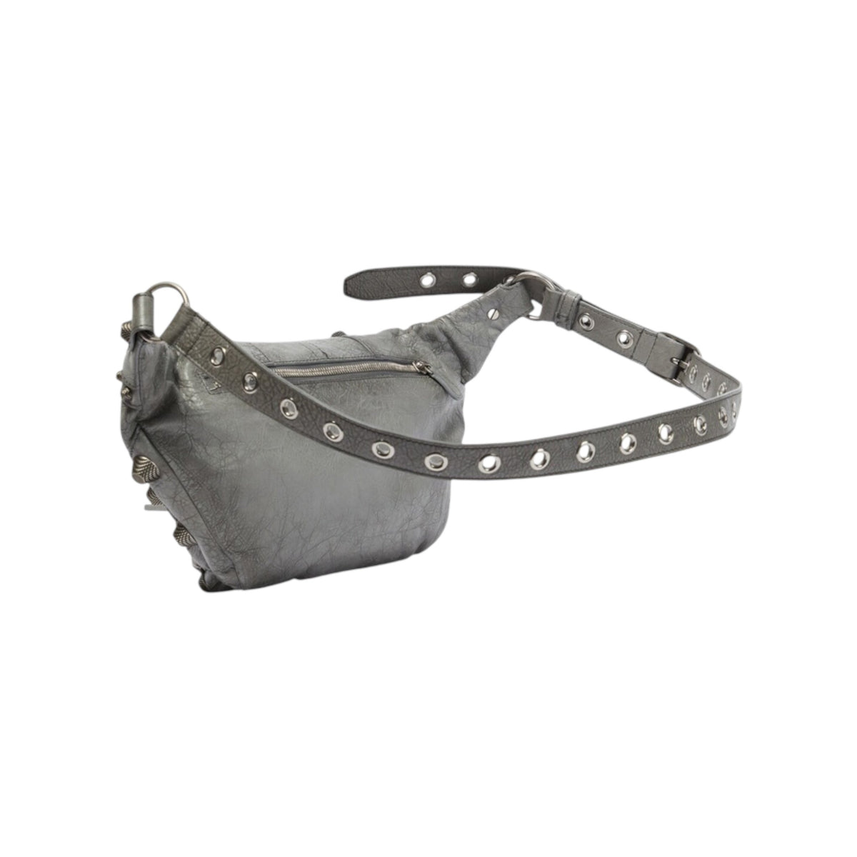 Balenciaga Le Cagole Studded Leather Belt Bag