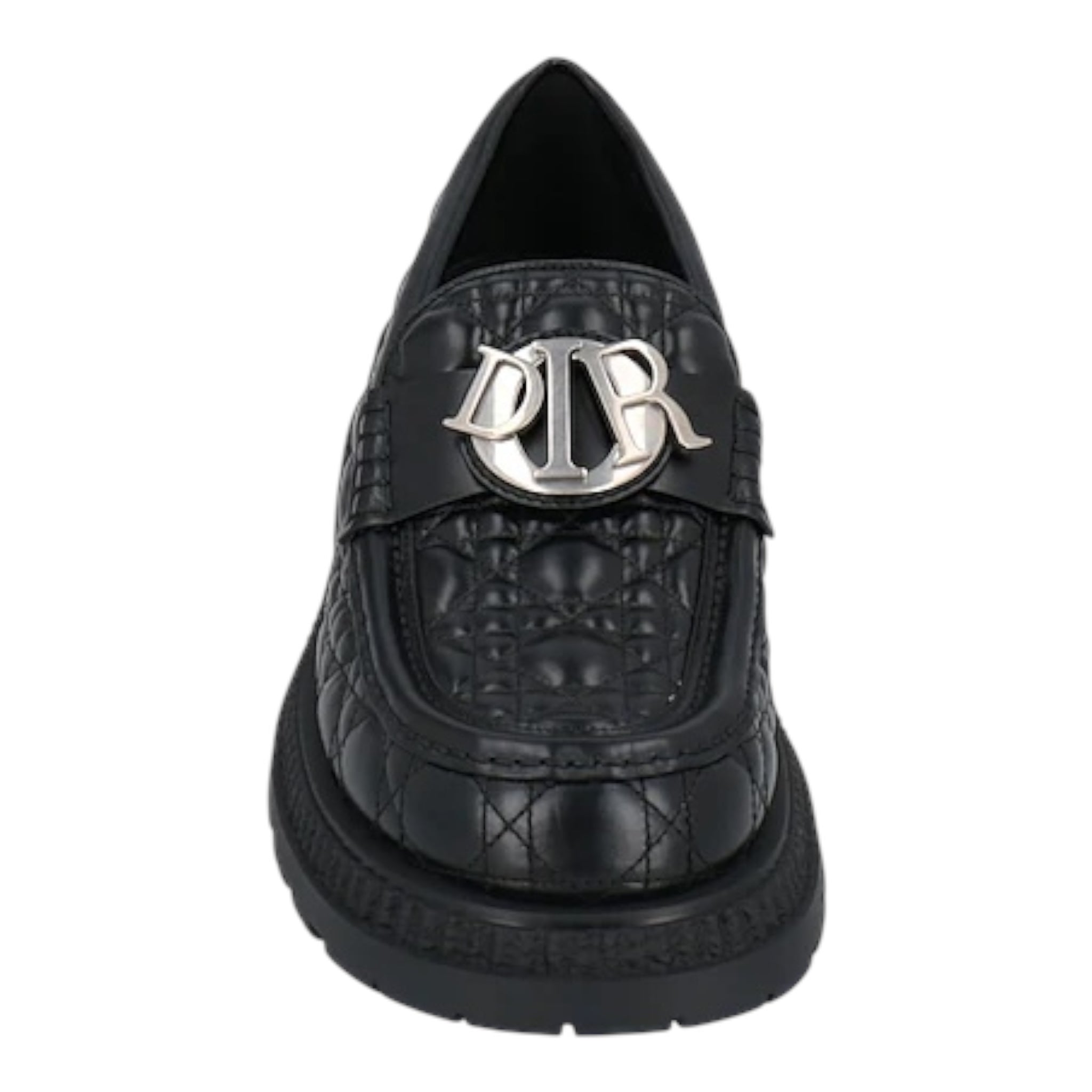 حذاء ديور بافالو لوفرز للرجال باللون الأسود