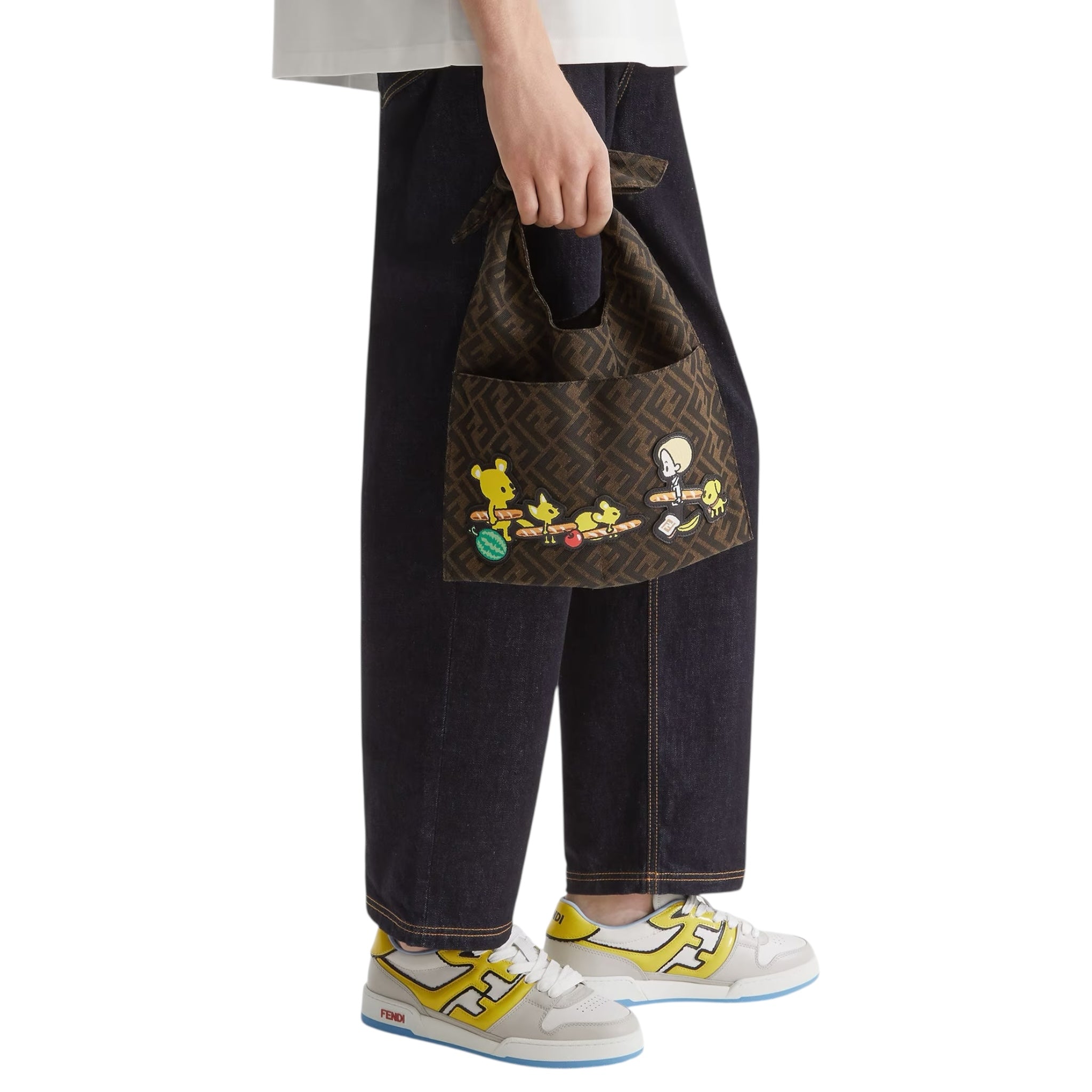 Fendi Silvia And The Baguette Sneaker