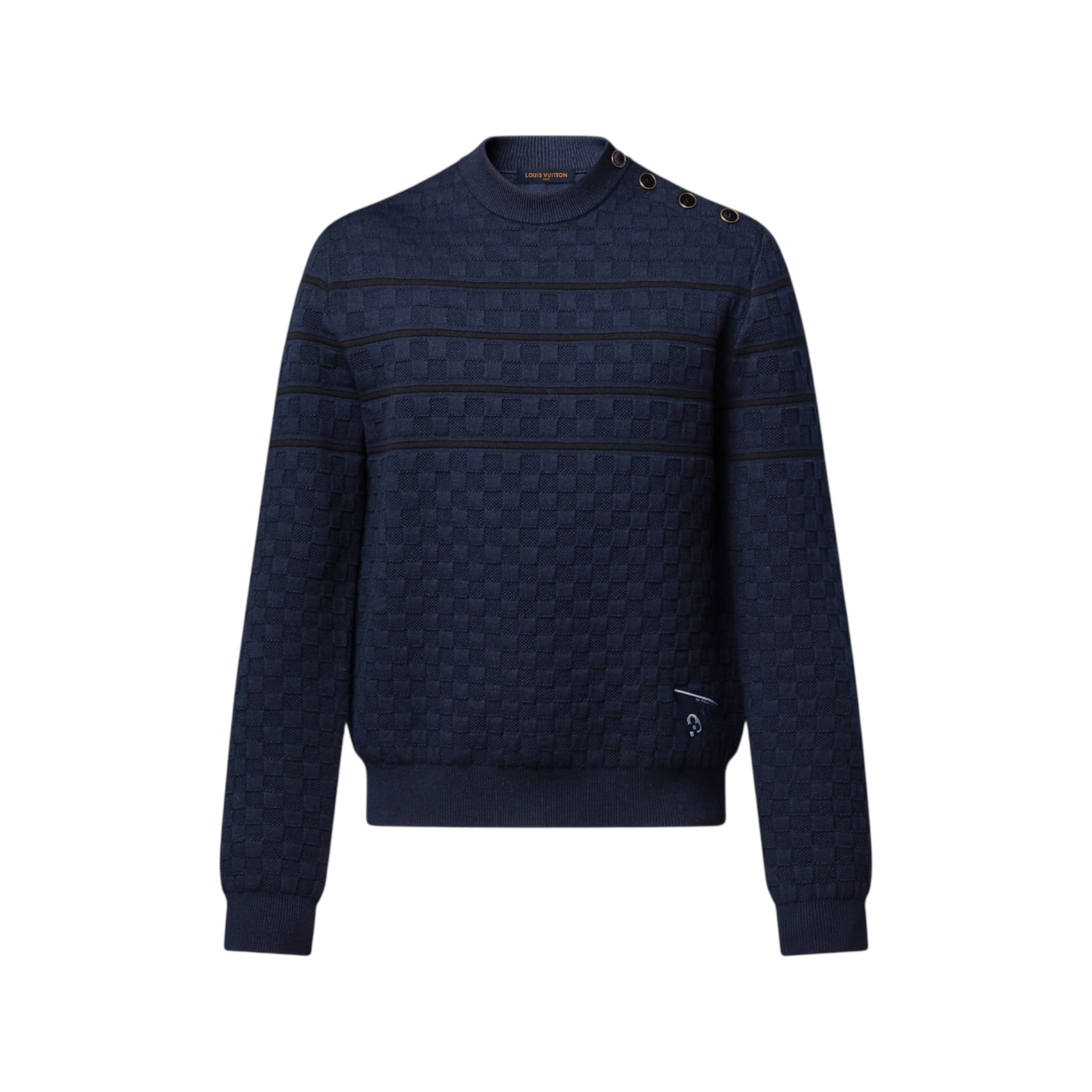 Damier Stripes Pullover