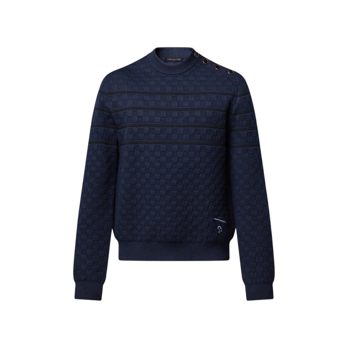 Damier Stripes Pullover