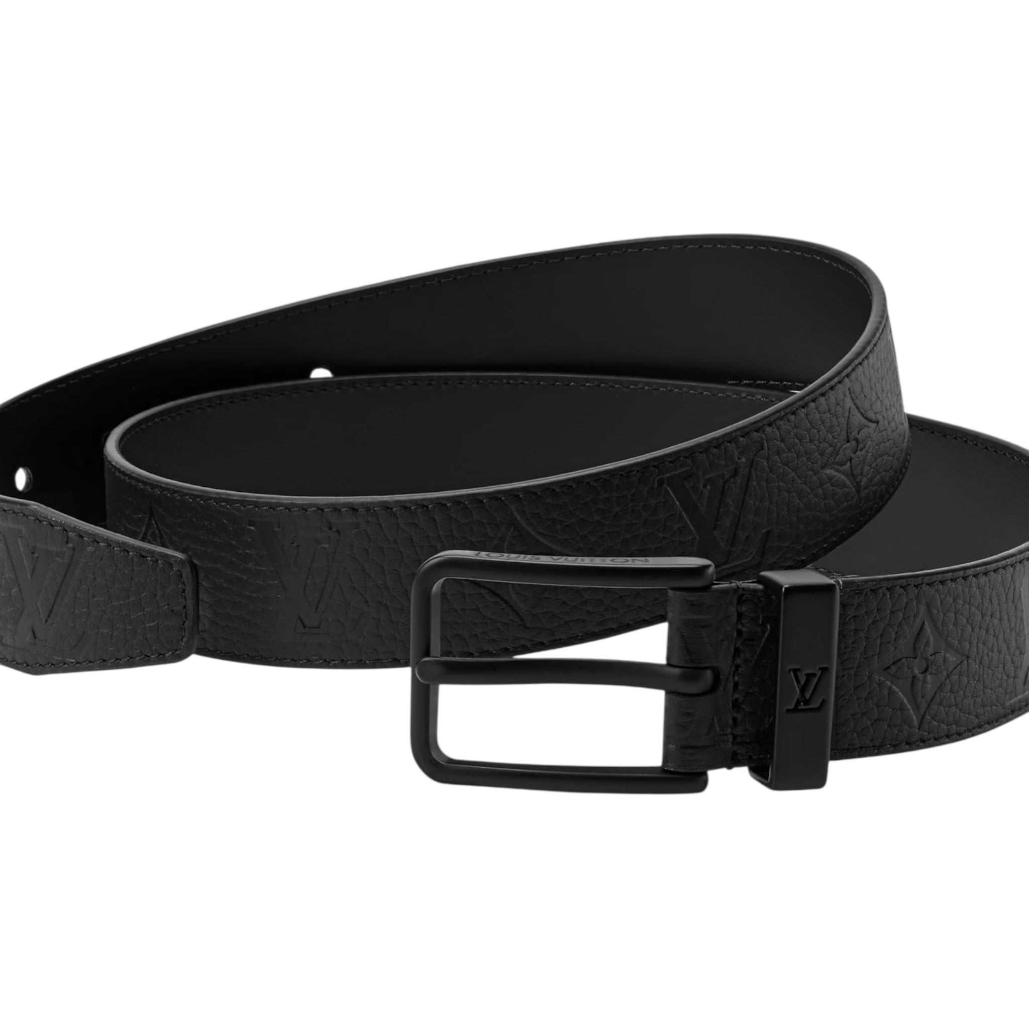 Pont Neuf Taurillon Monogram 35mm Belt