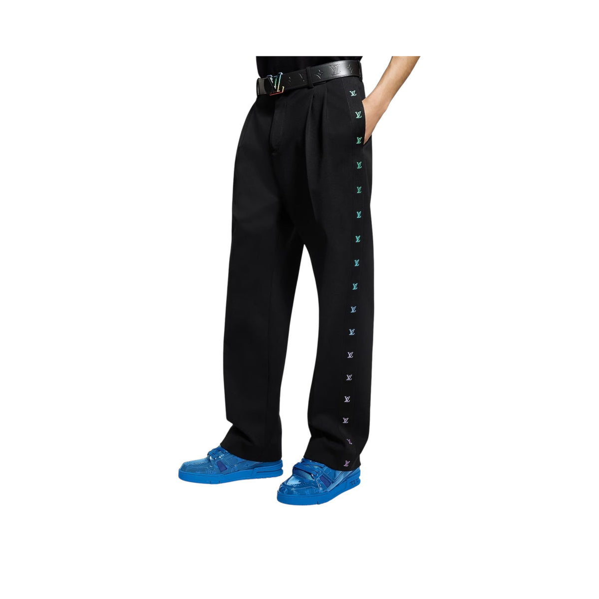 Preppy Tailored Jersey Trousers