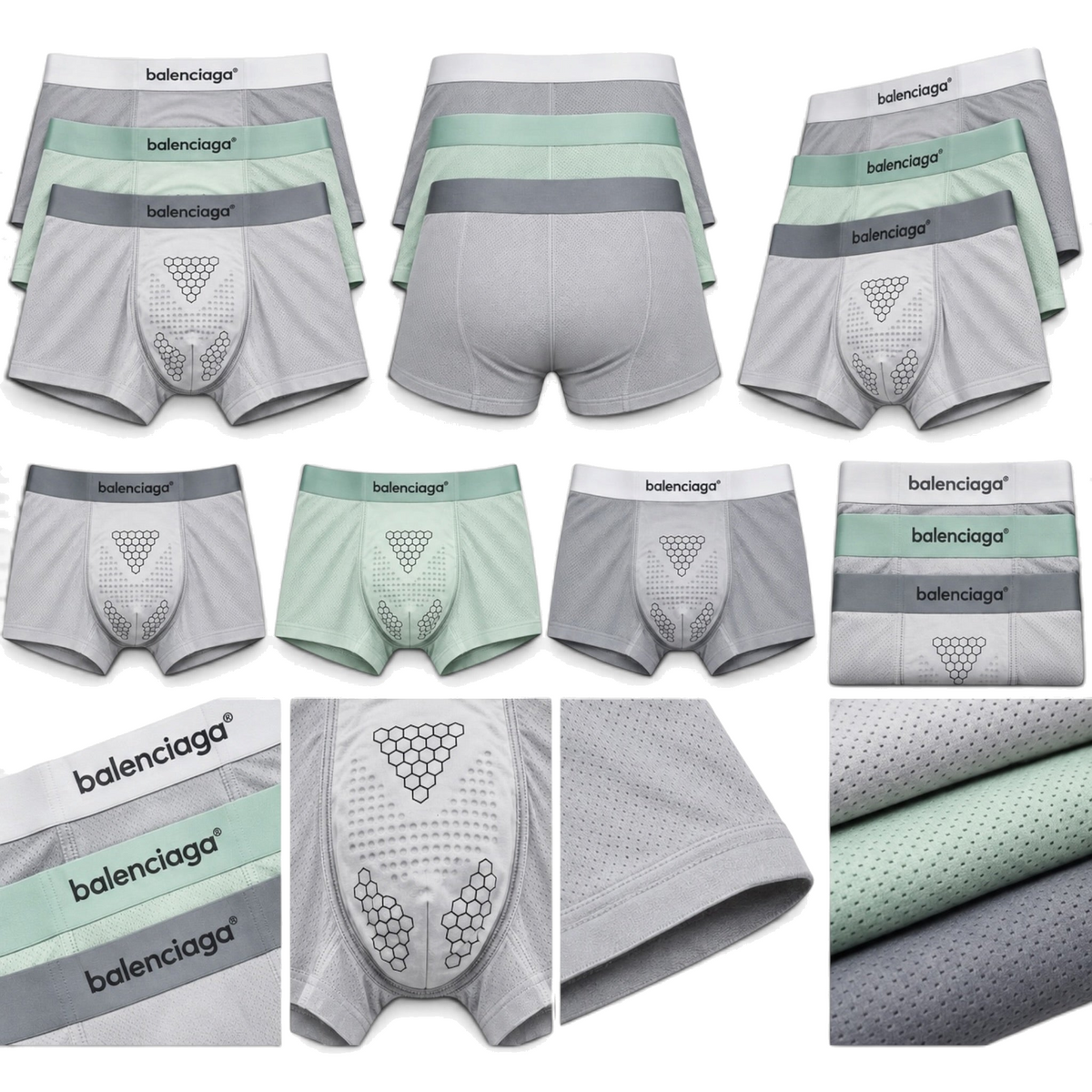 Balenciaga Underwear – white background
