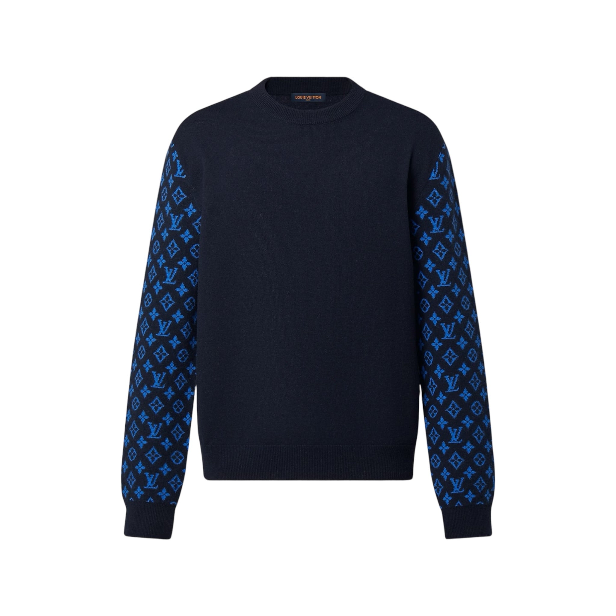 Monogram Mix Cashmere Crewneck