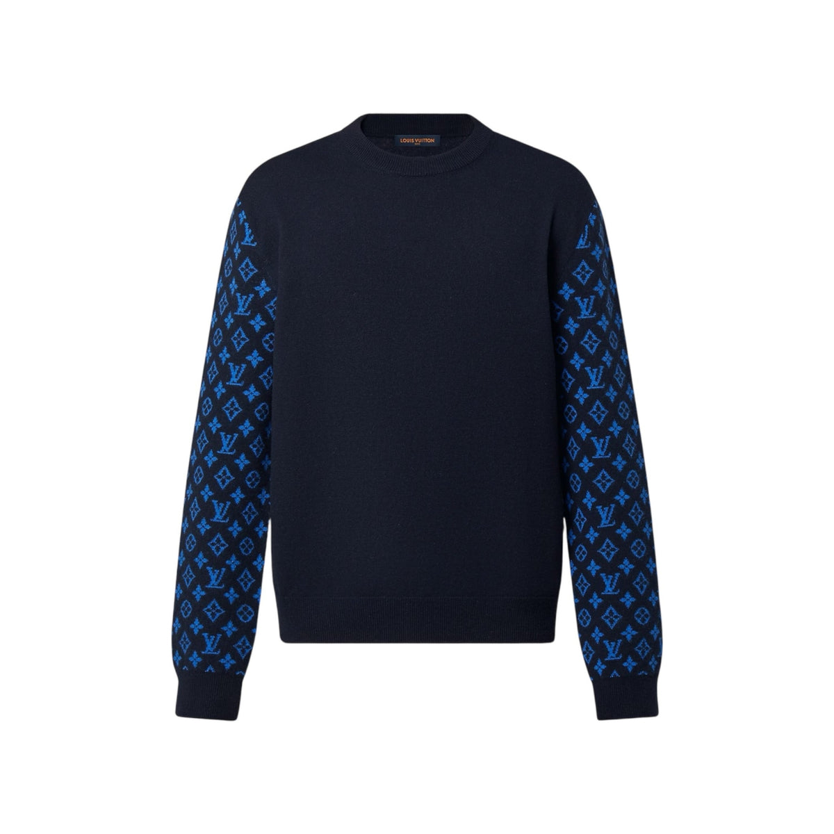Monogram Mix Cashmere Crewneck