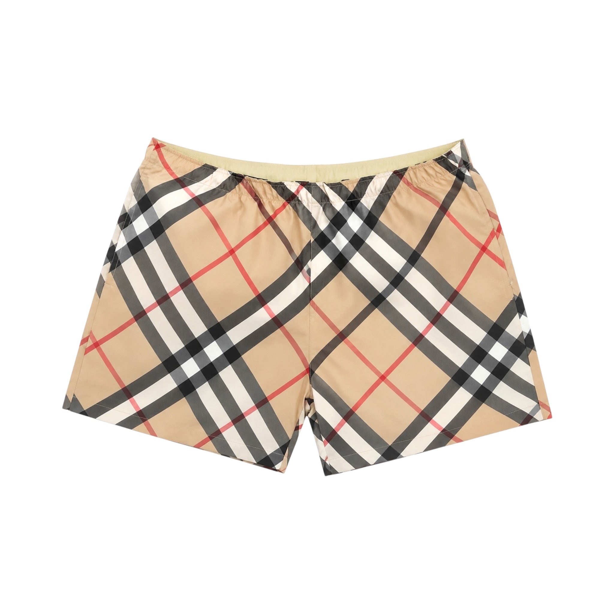 Burberry Check swim shorts
