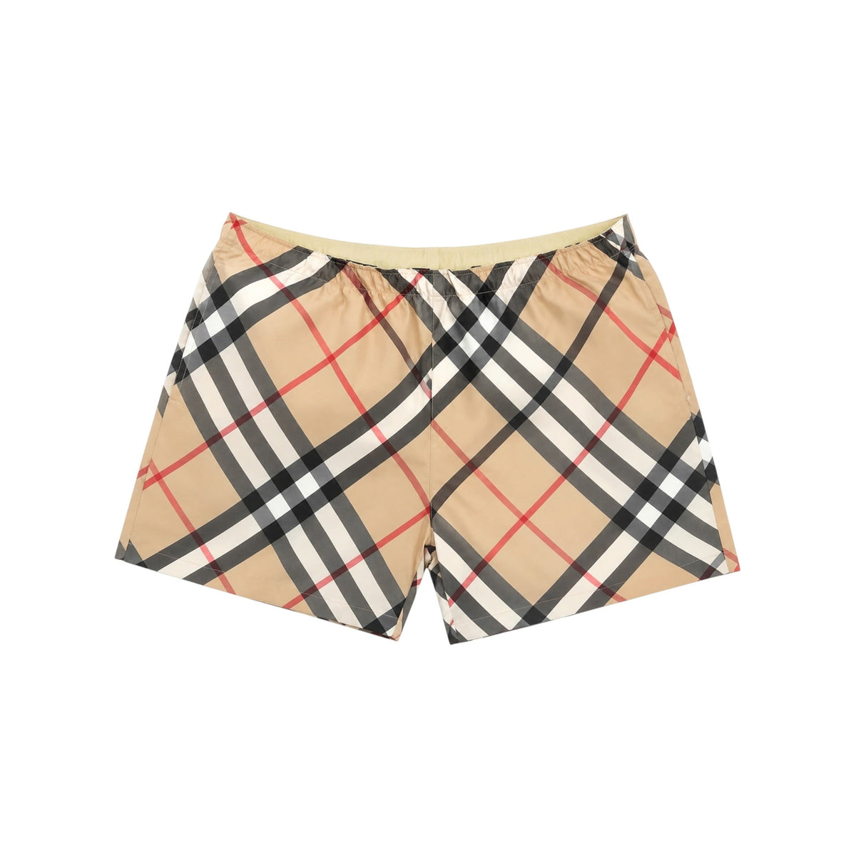 Burberry Check swim shorts