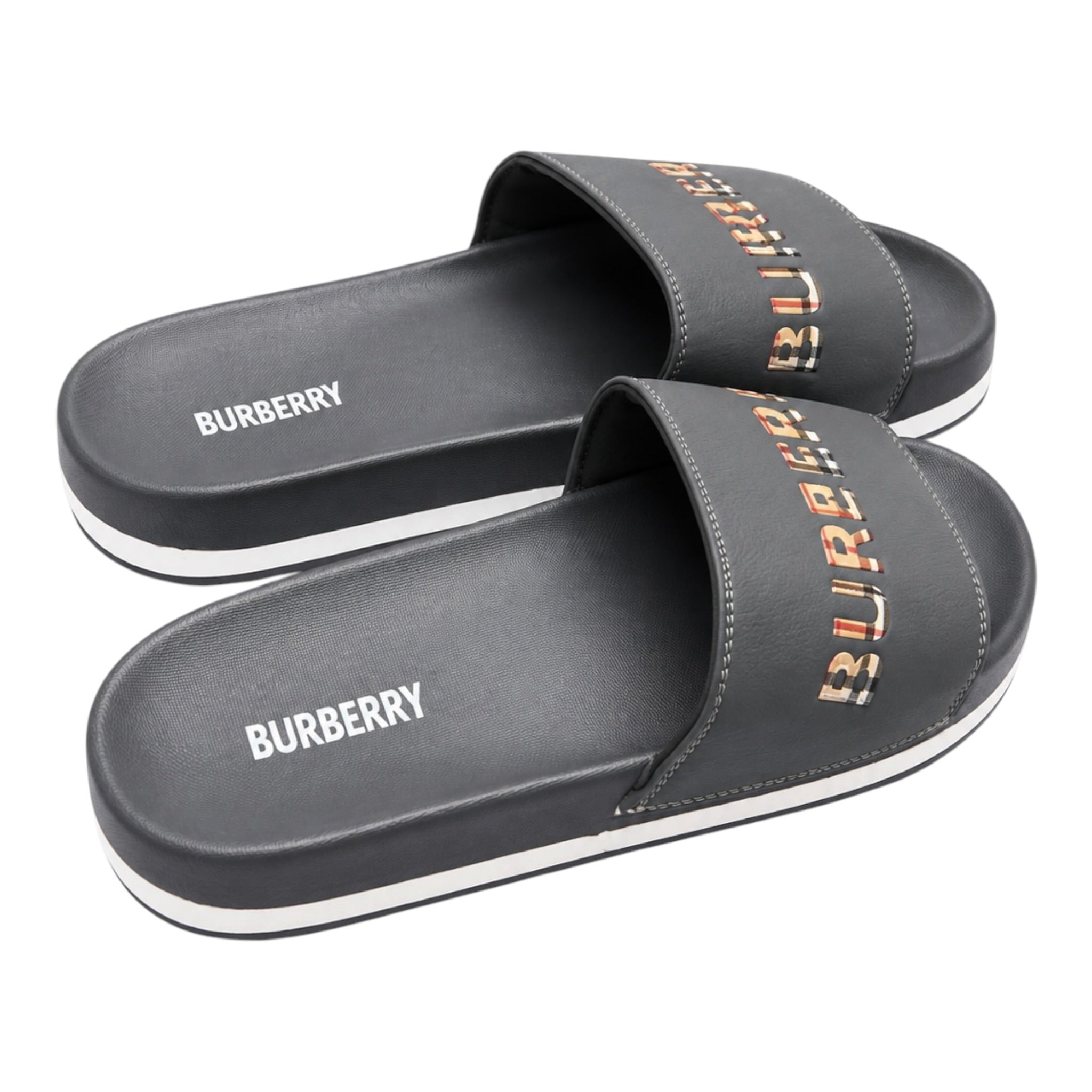 Burberry slides