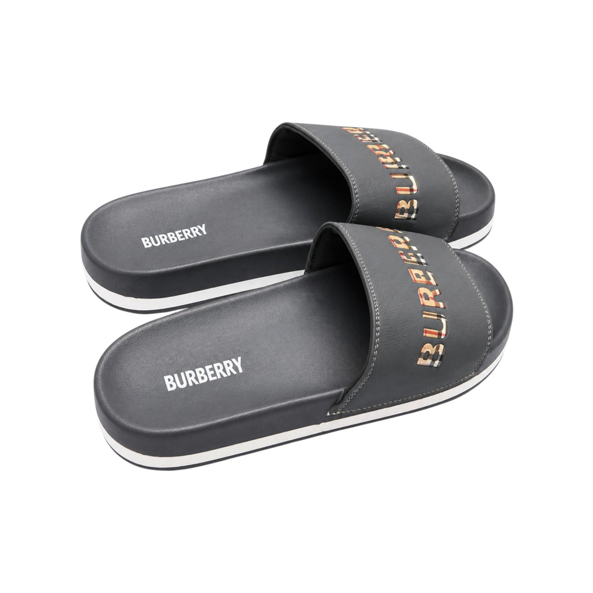 Burberry slides