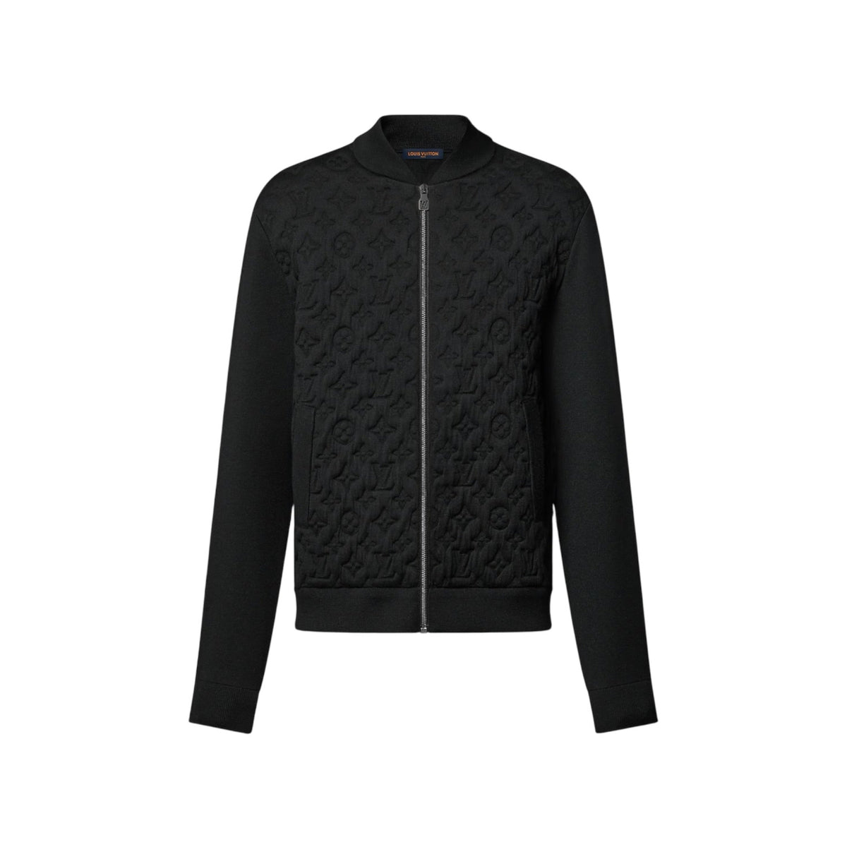 Monogram Padded Wool-Blend Bomber