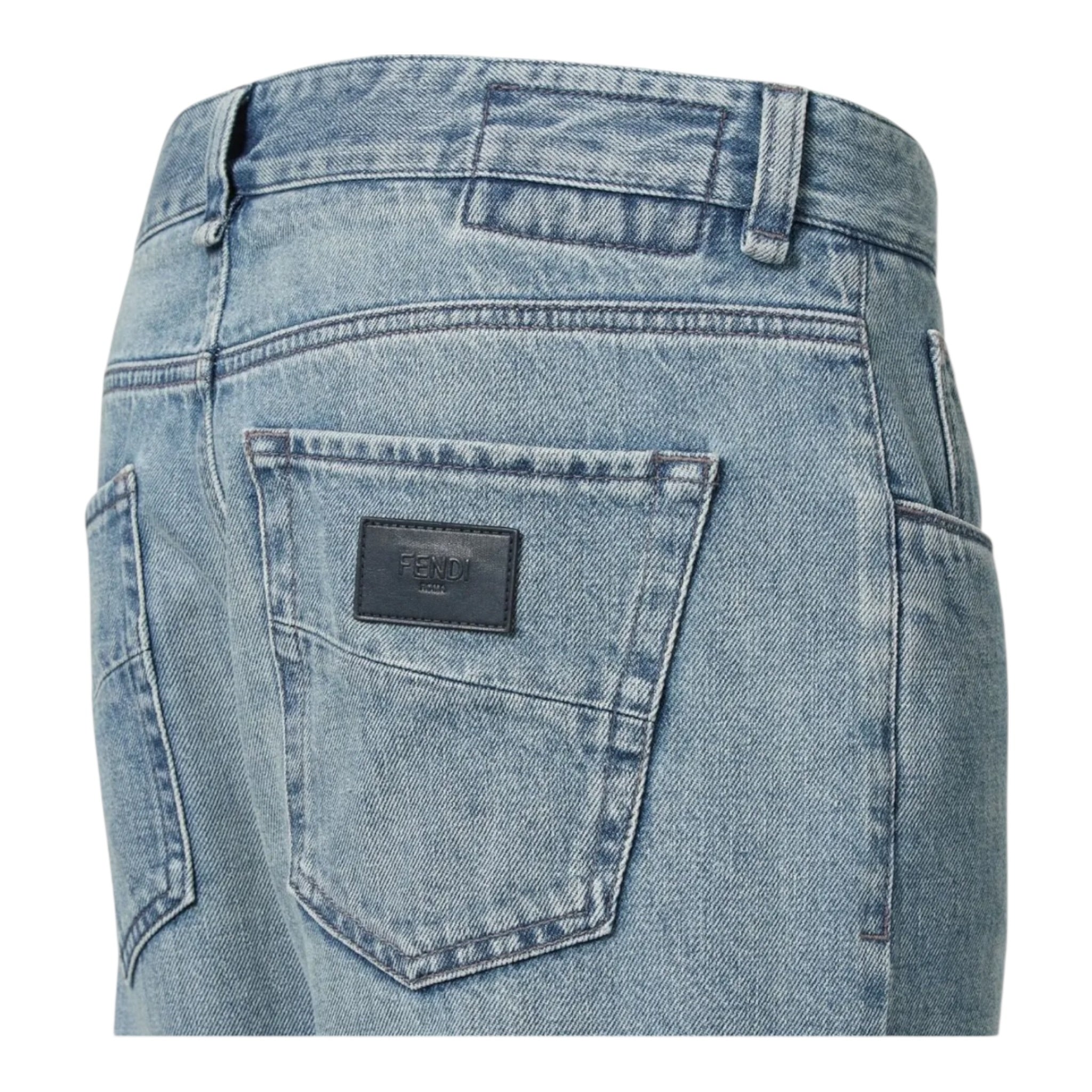 Slim-Fit Straight-Cut Jeans fendi