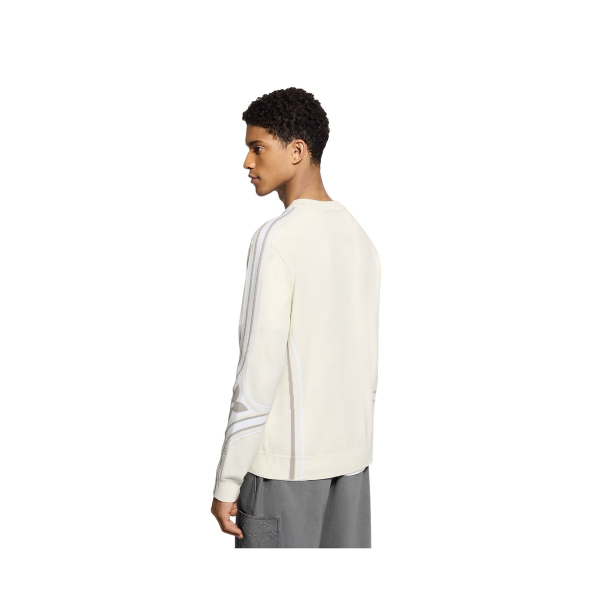 Graphic Knitted Crewneck