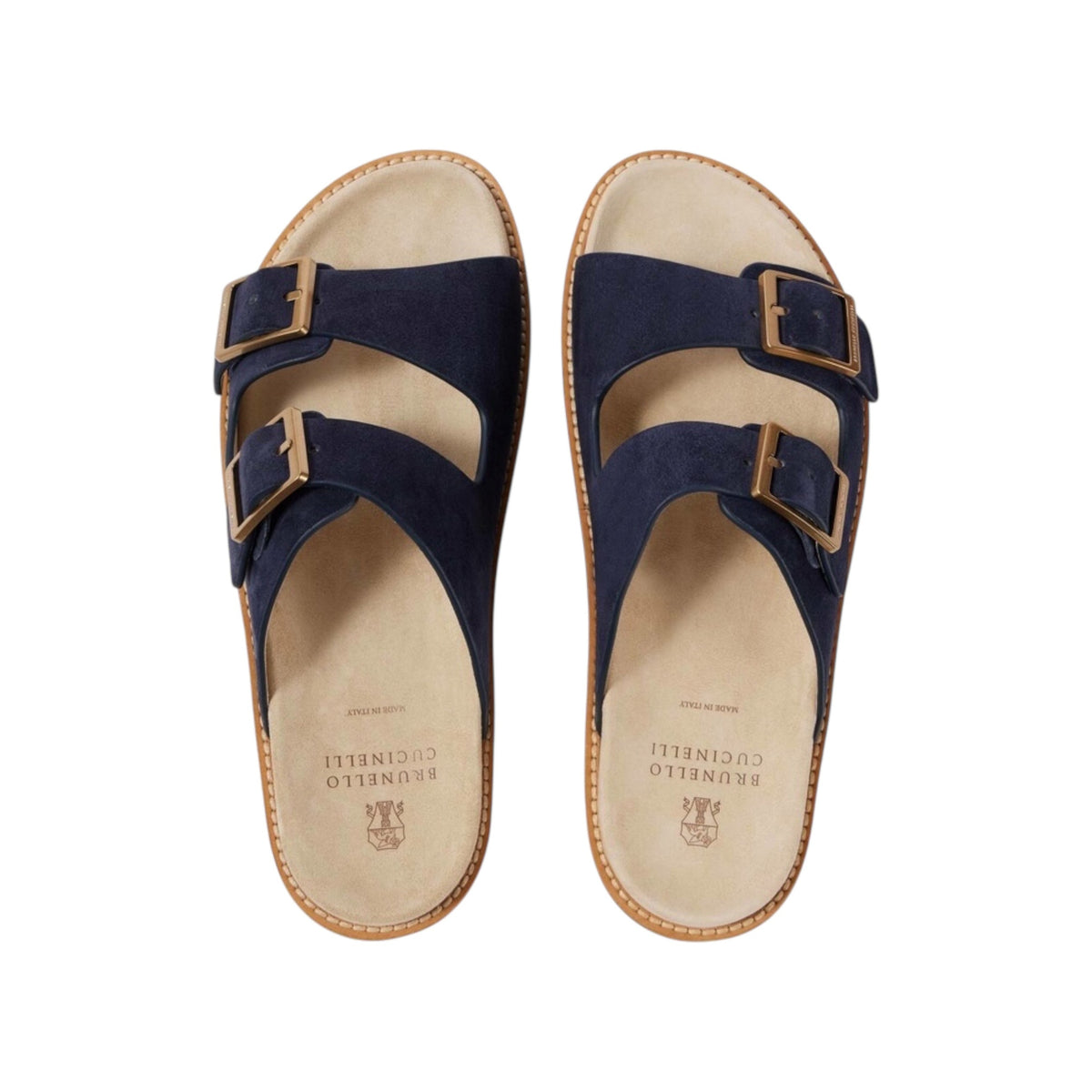 Brunello Cucinelli - Suede slides