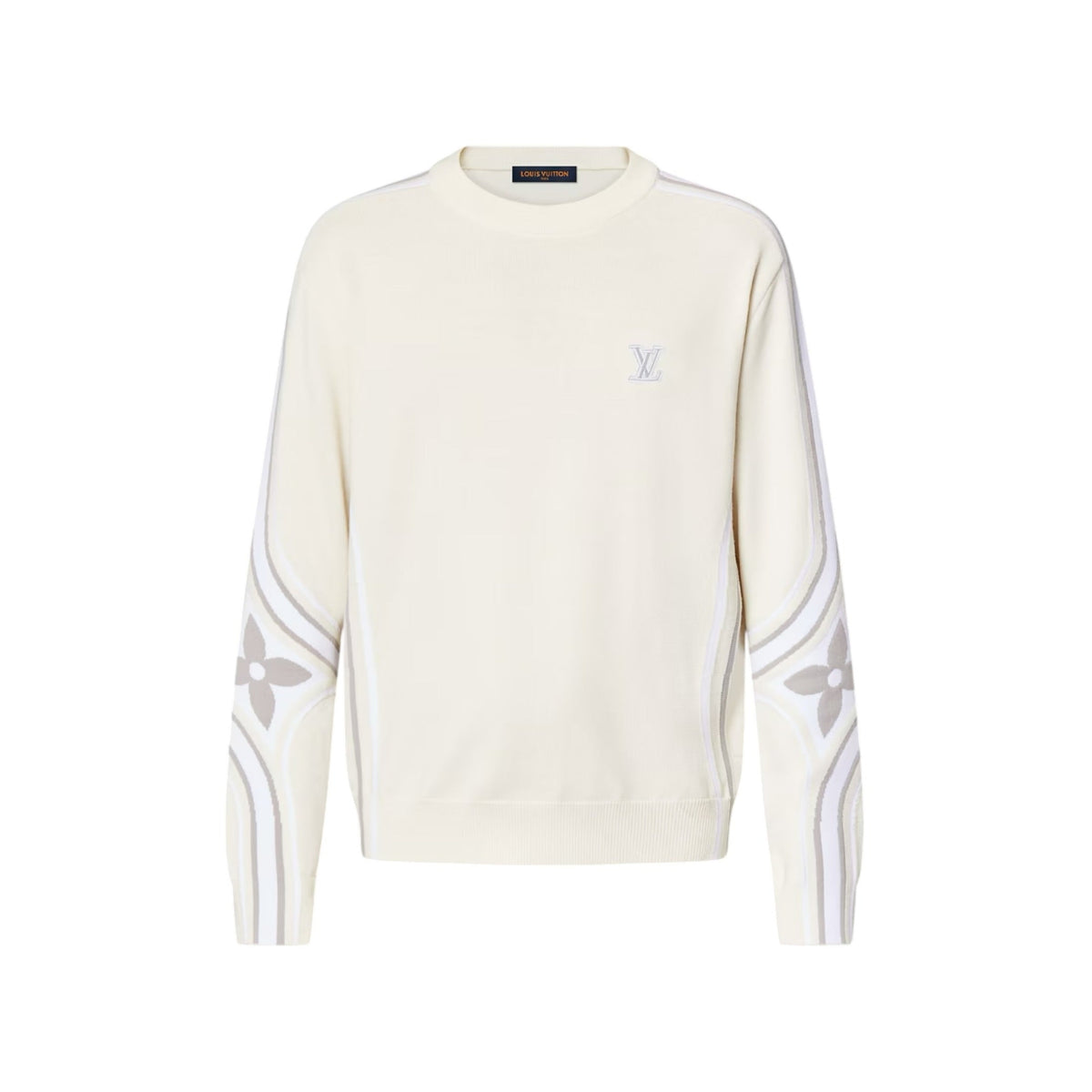 Graphic Knitted Crewneck