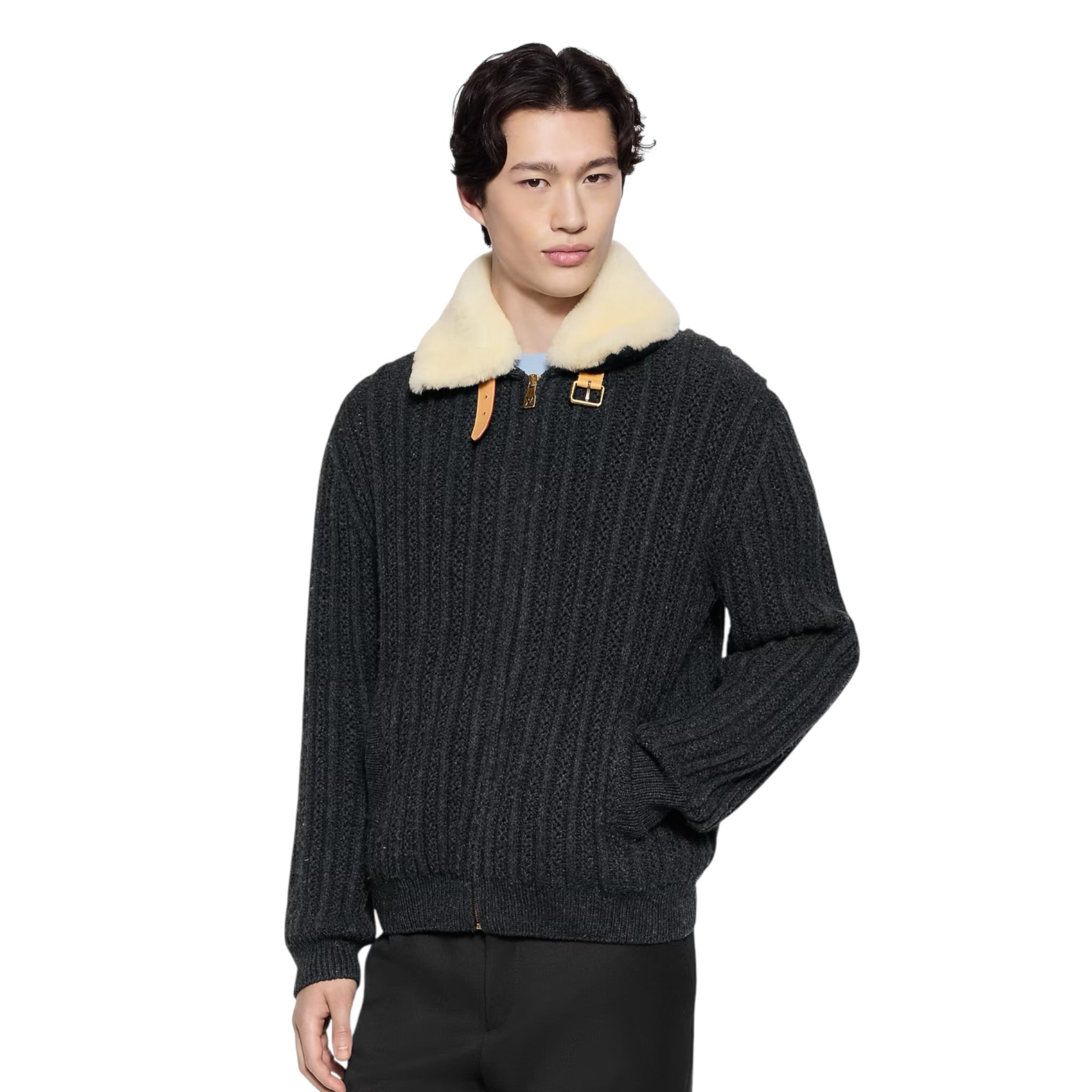 Cashmere-Wool Blouson