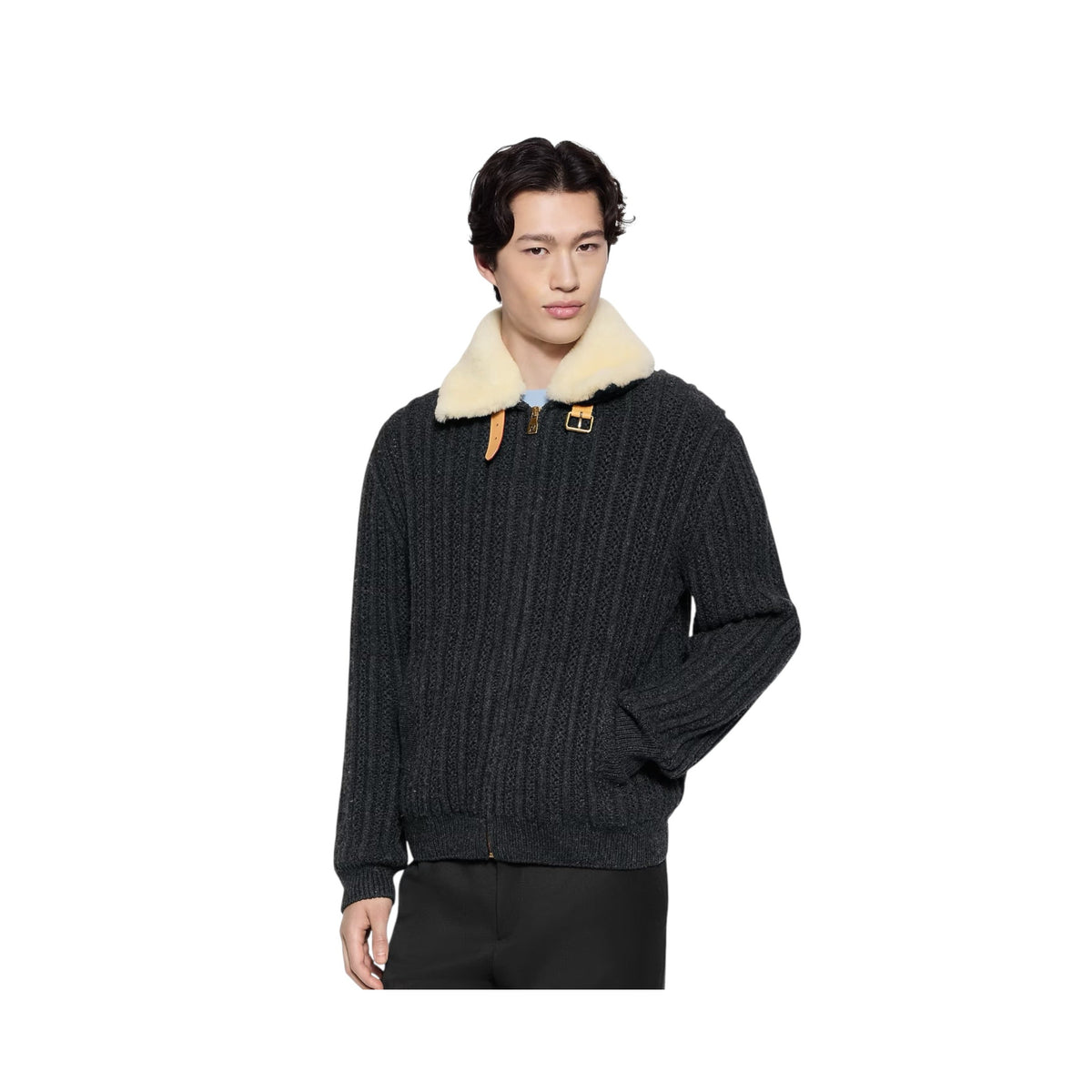 Cashmere-Wool Blouson